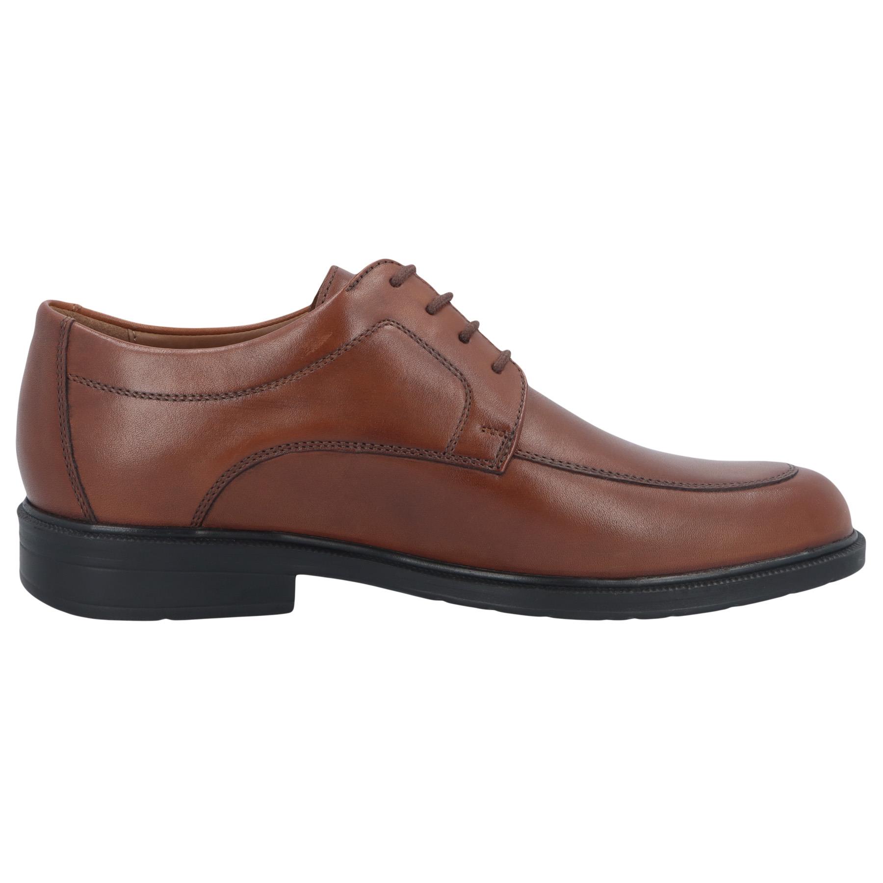 braune halbschuh seitenansicht rechts