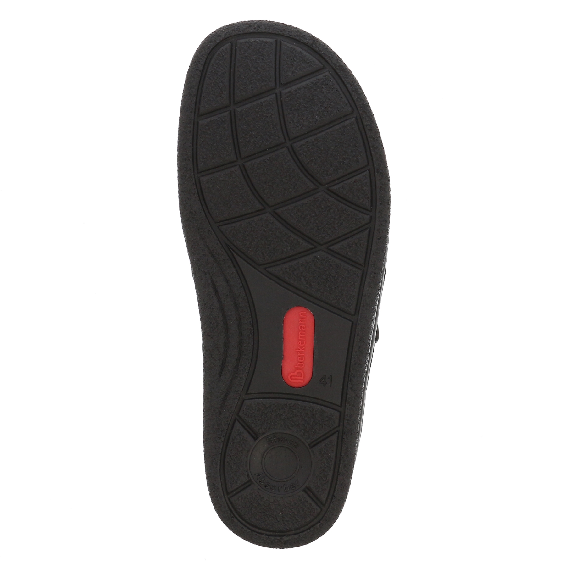 schwarze halbschuh sohlenansicht