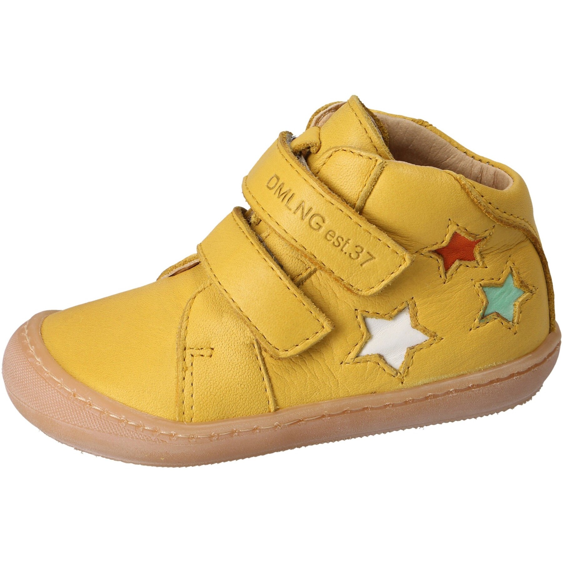 gelbe lauflernschuhe 3-4 ansicht