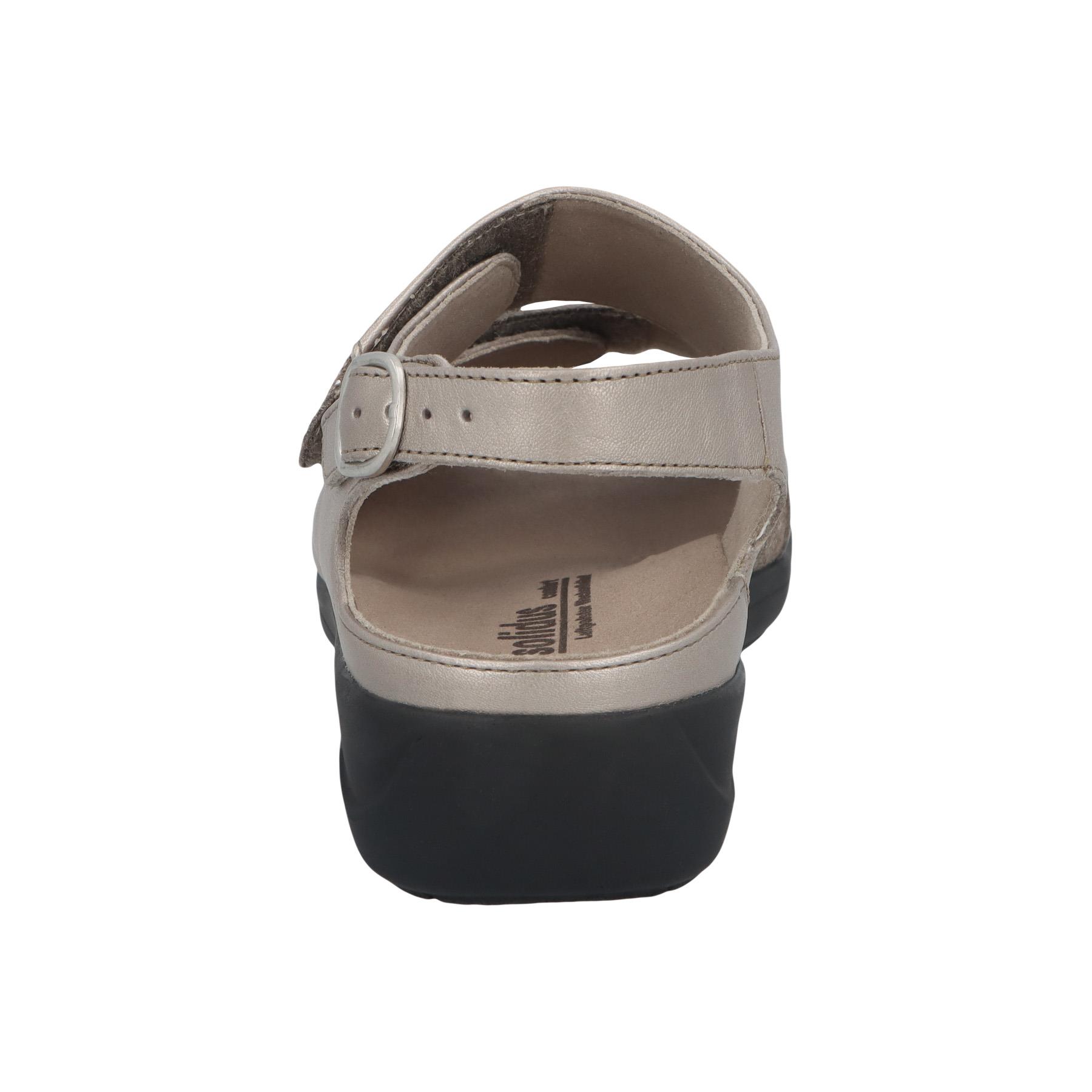 braune sandale hinteransicht