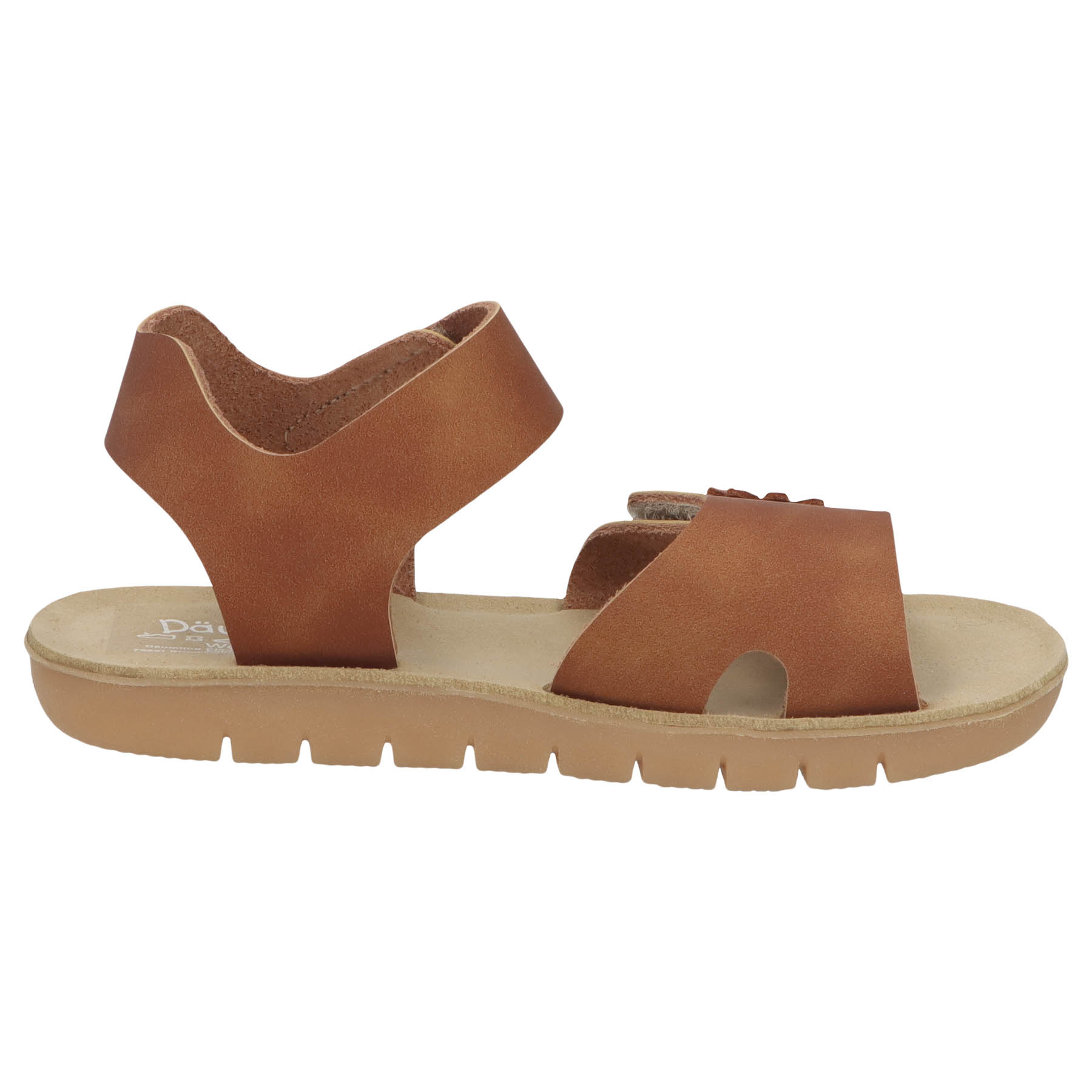 braune sandale seitenansicht rechts