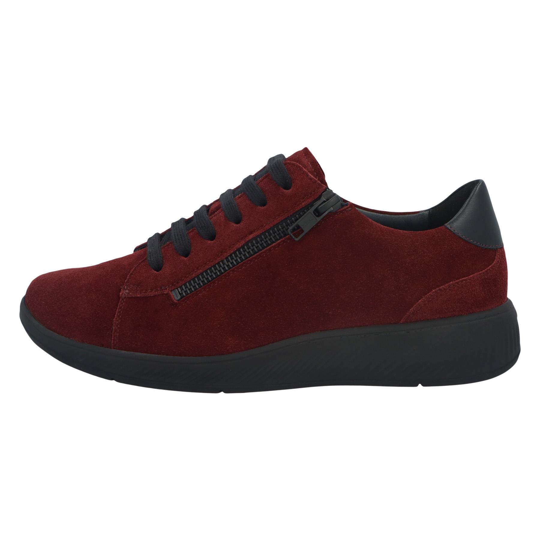 braune halbschuh seitenansicht links