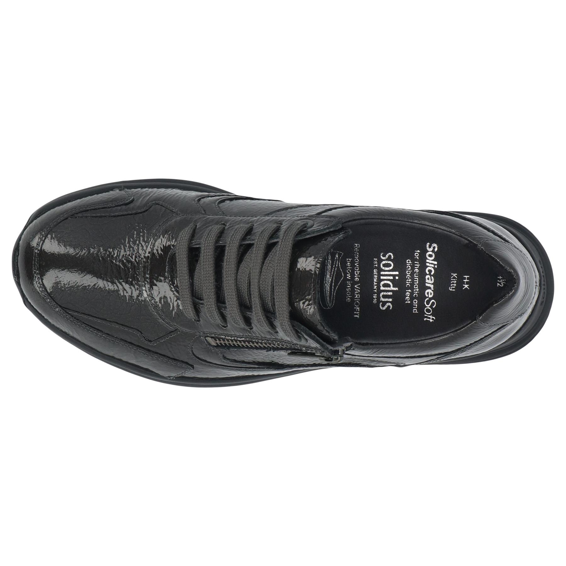 graue halbschuh draufsicht