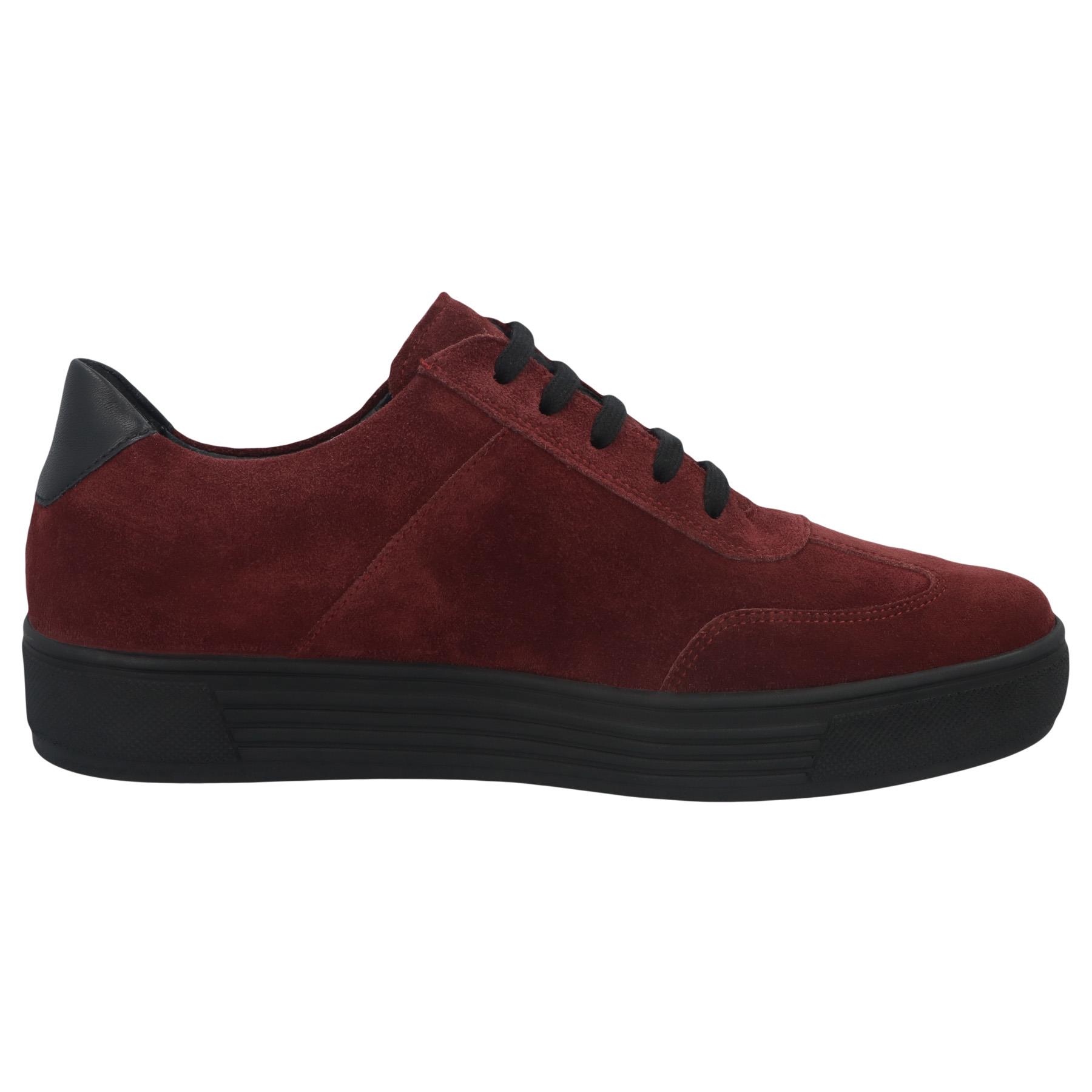 braune halbschuh seitenansicht rechts