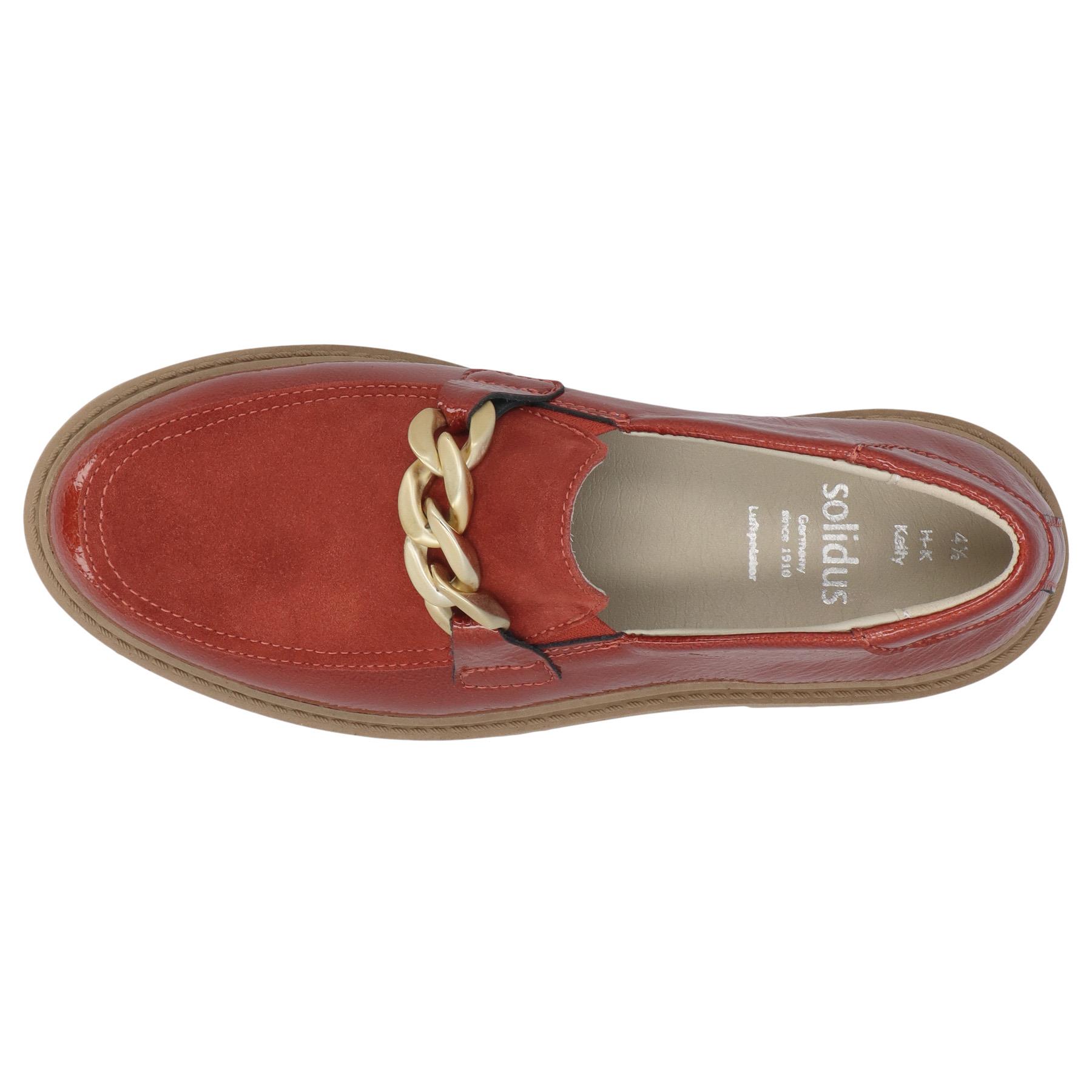 braune slipper draufsicht