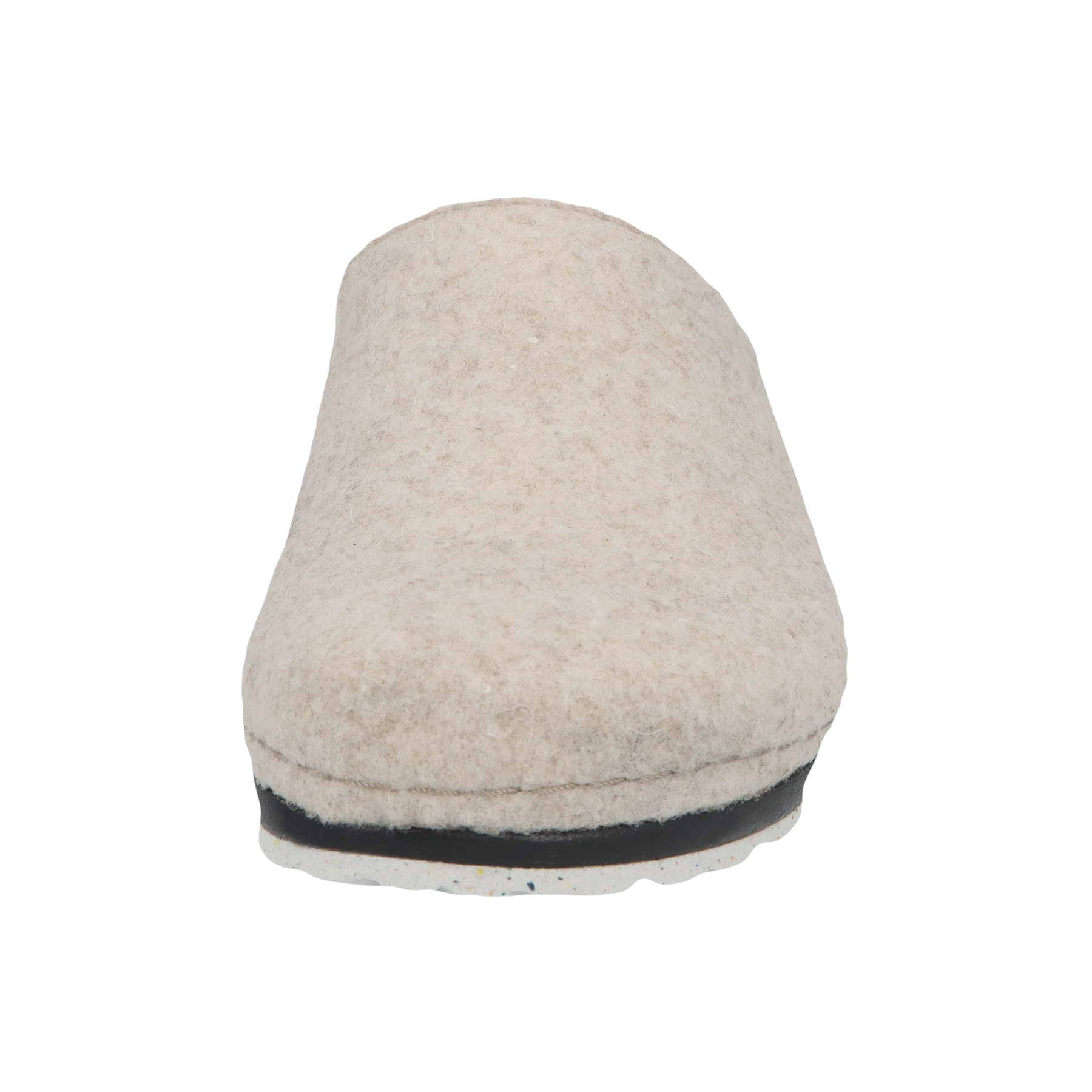 weiße hausschuhe vorderansicht