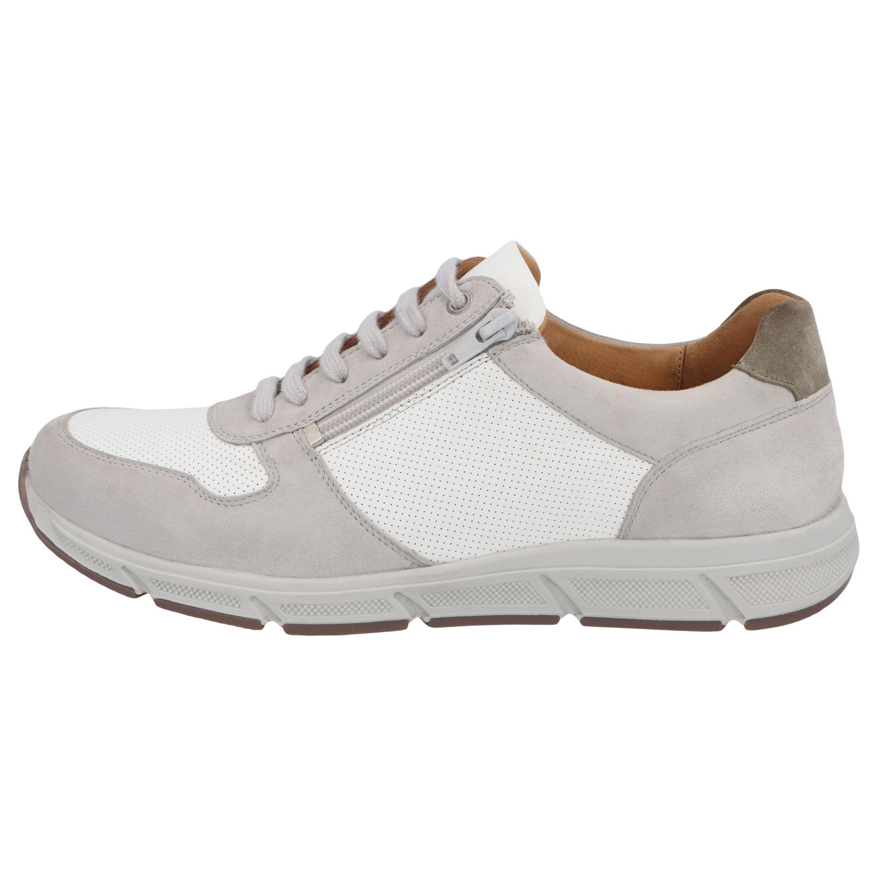 graue halbschuh seitenansicht links