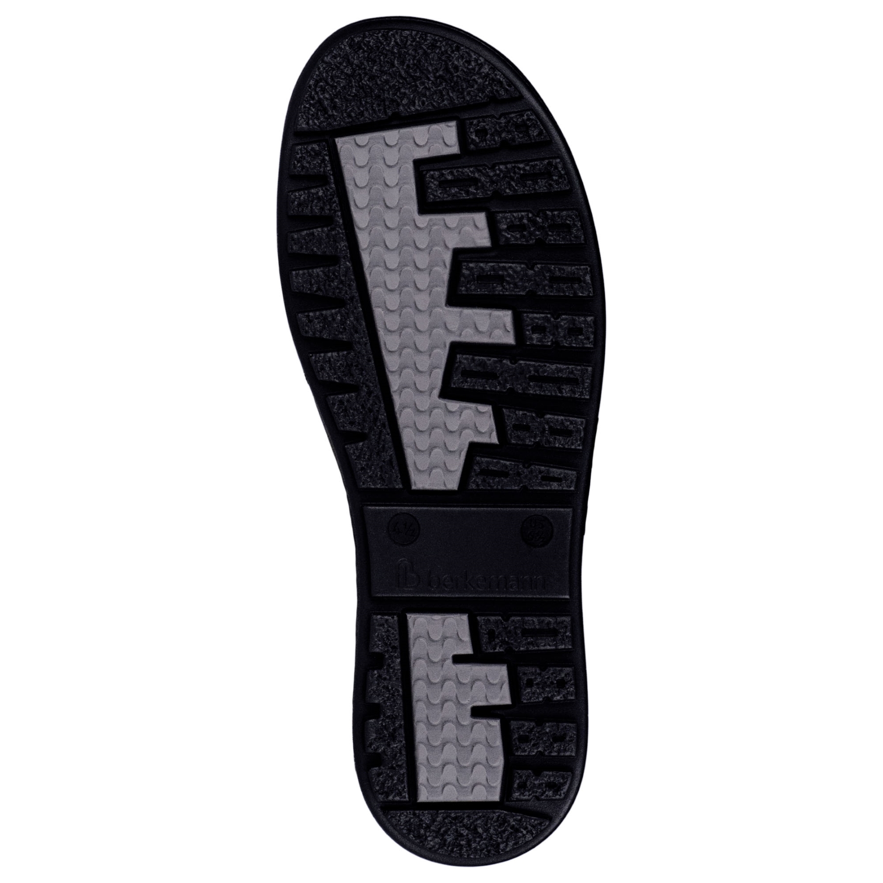 mehrfarbige halbschuh sohlenansicht