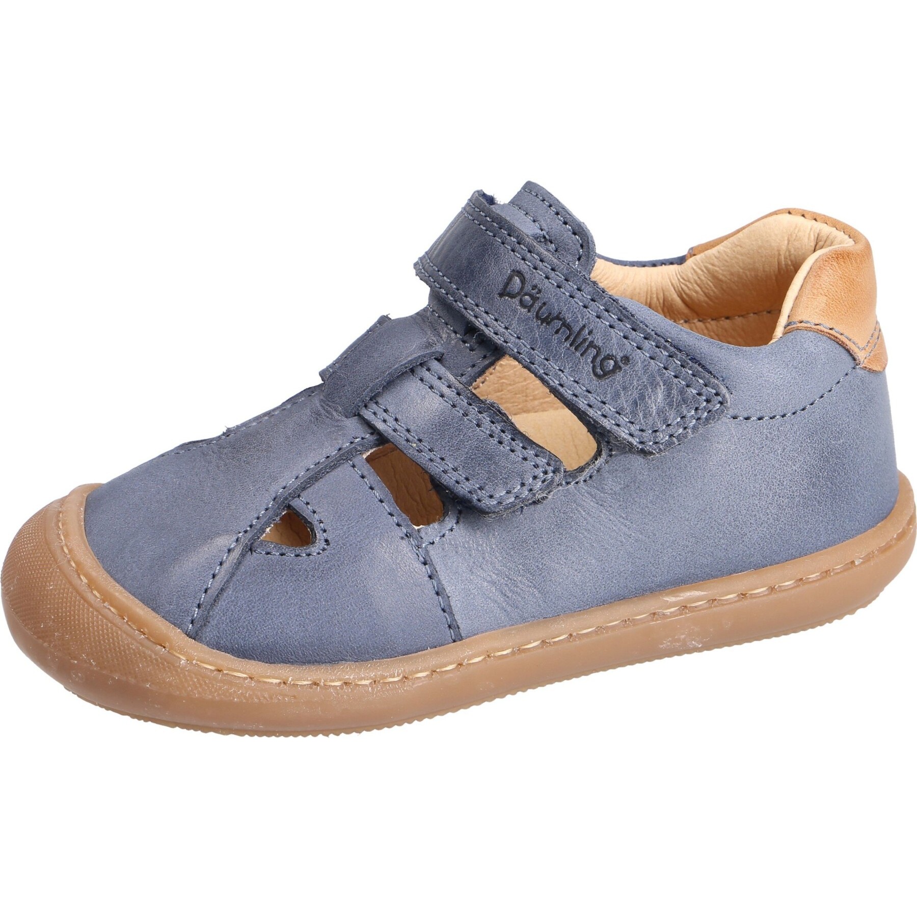 blaue lauflernschuhe 3-4 ansicht
