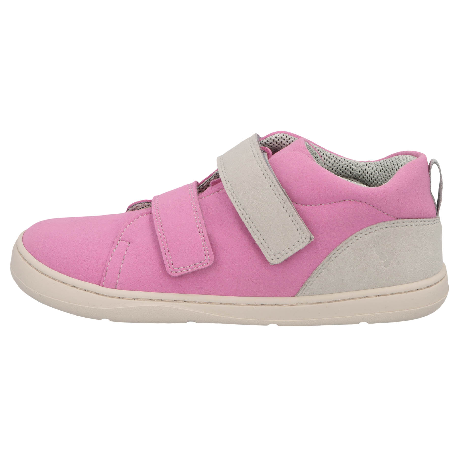 rote lauflernschuhe seitenansicht links