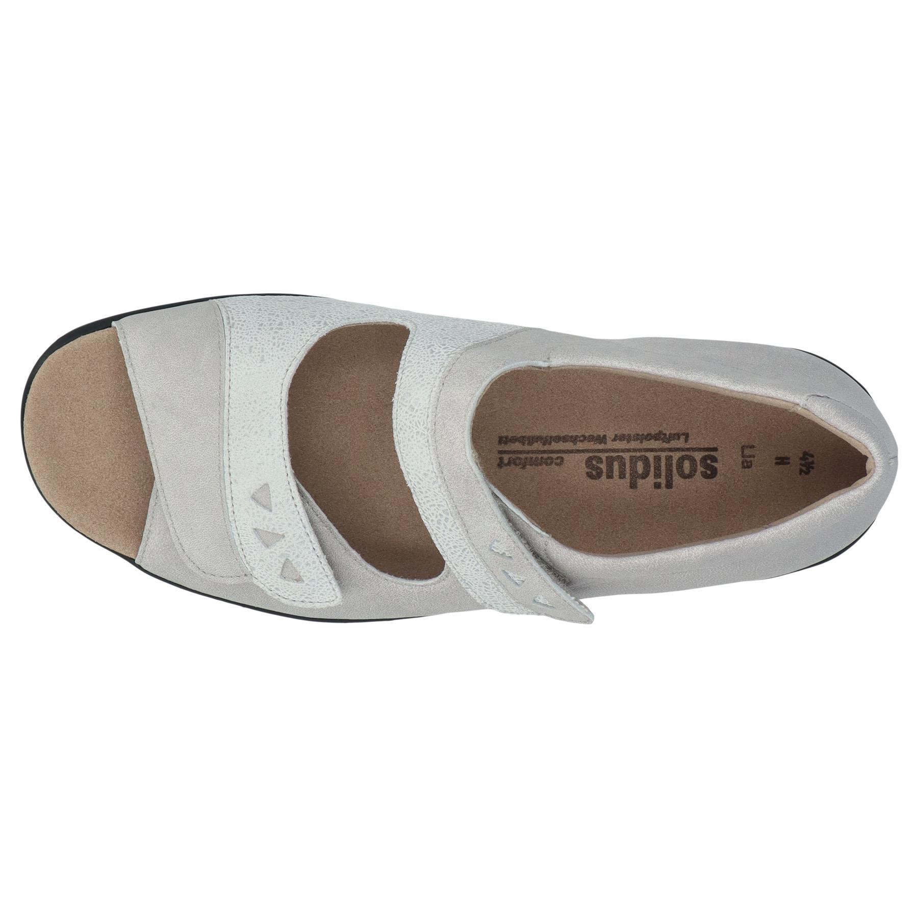 graue sandale draufsicht