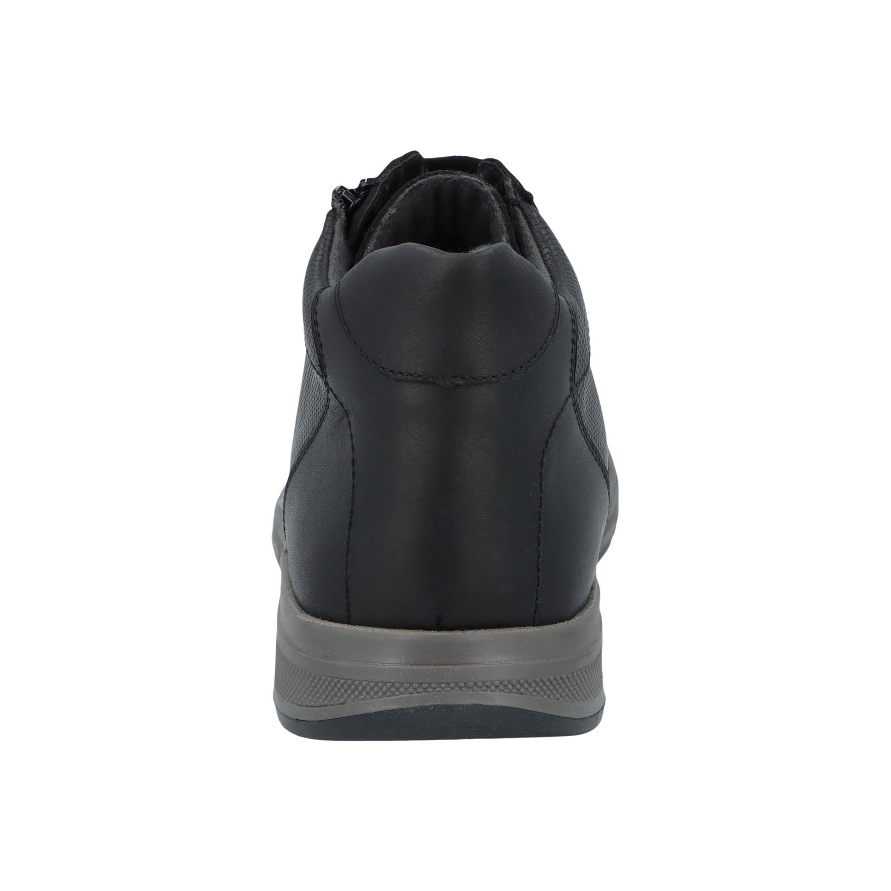 schwarze stiefeletten hinteransicht