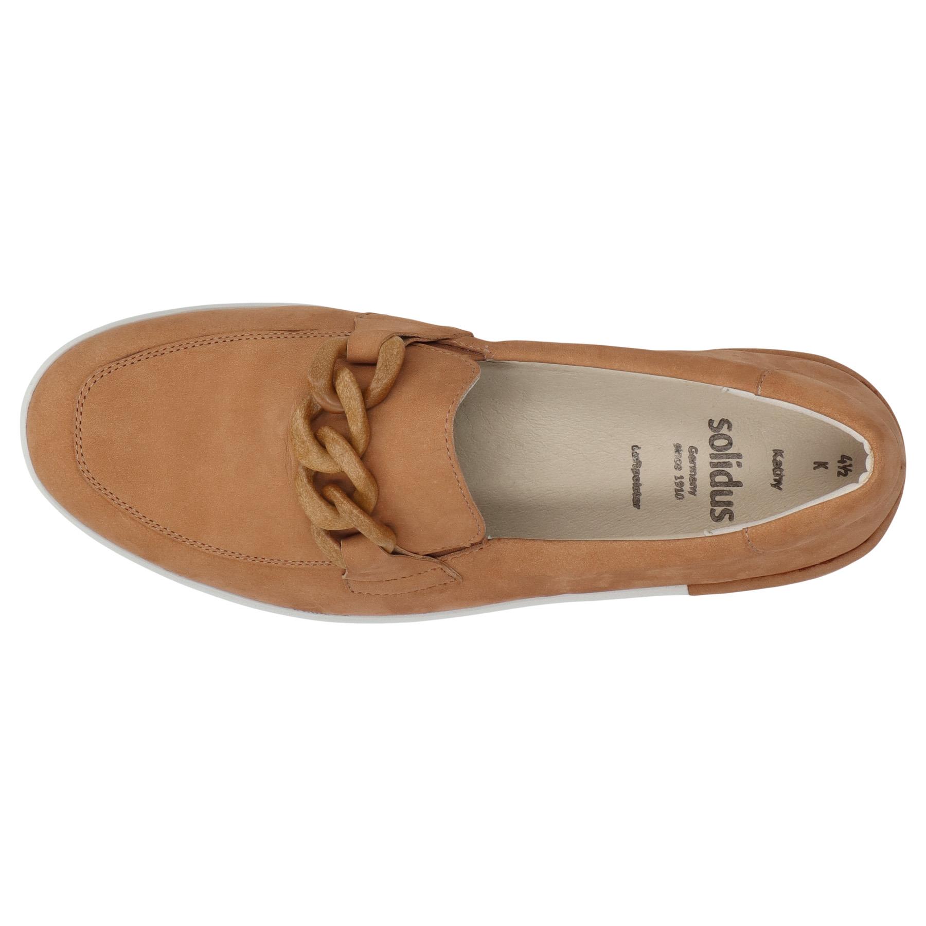 braune slipper draufsicht