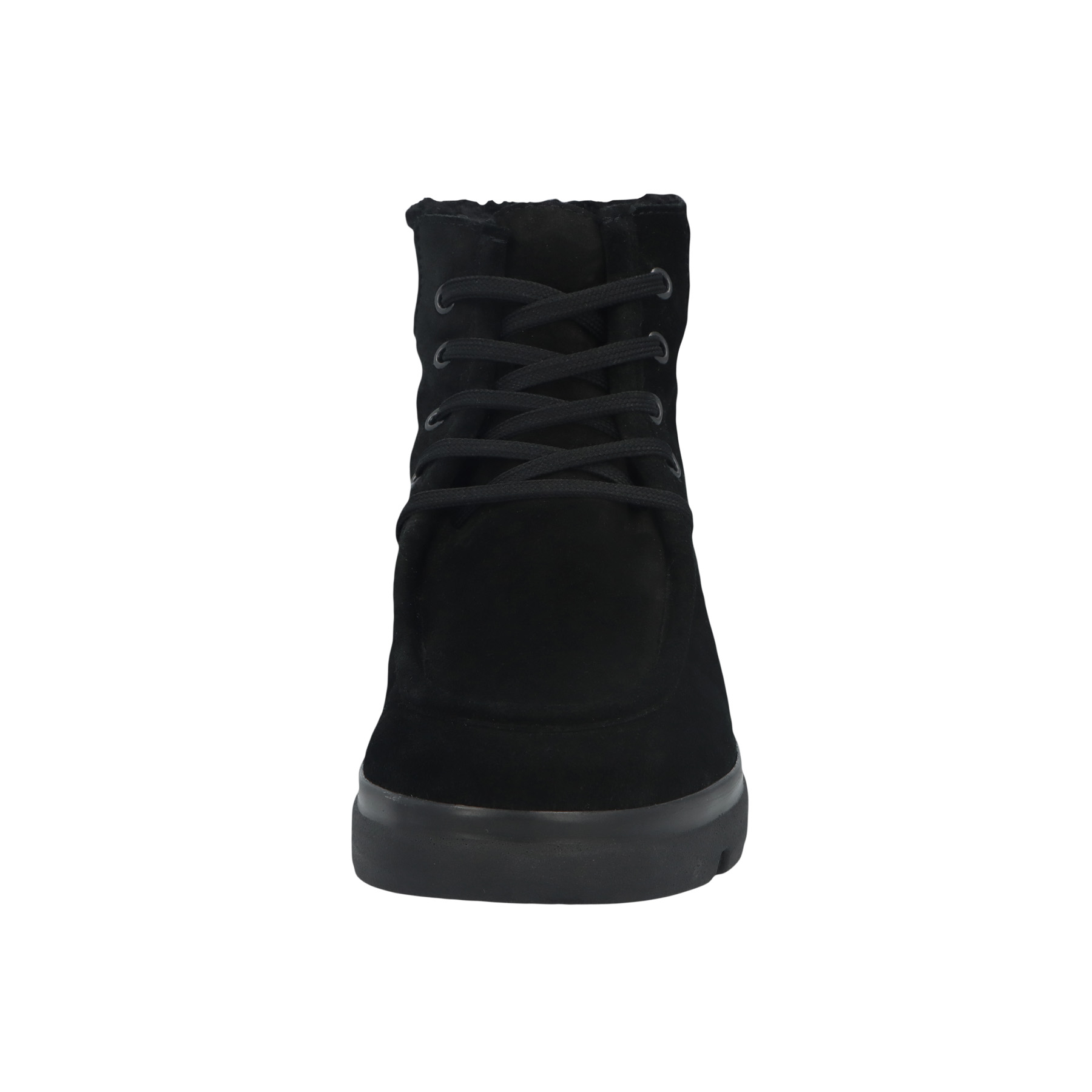 schwarze stiefeletten vorderansicht