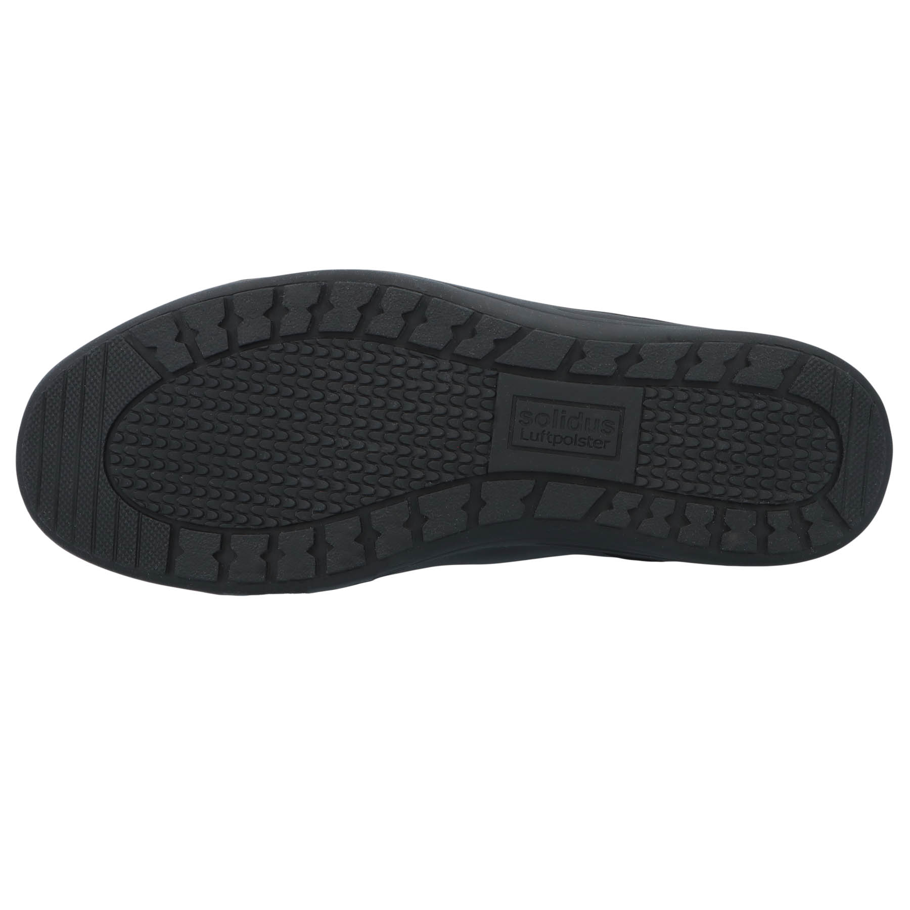 schwarze stiefel sohlenansicht