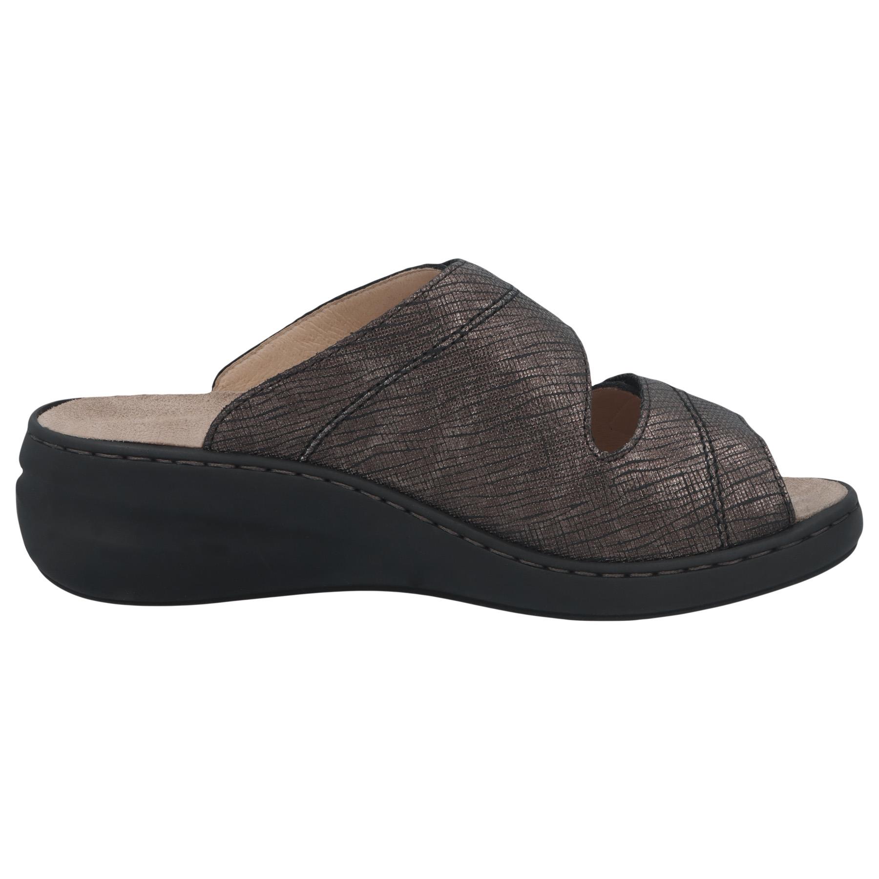 graue pantolette seitenansicht rechts