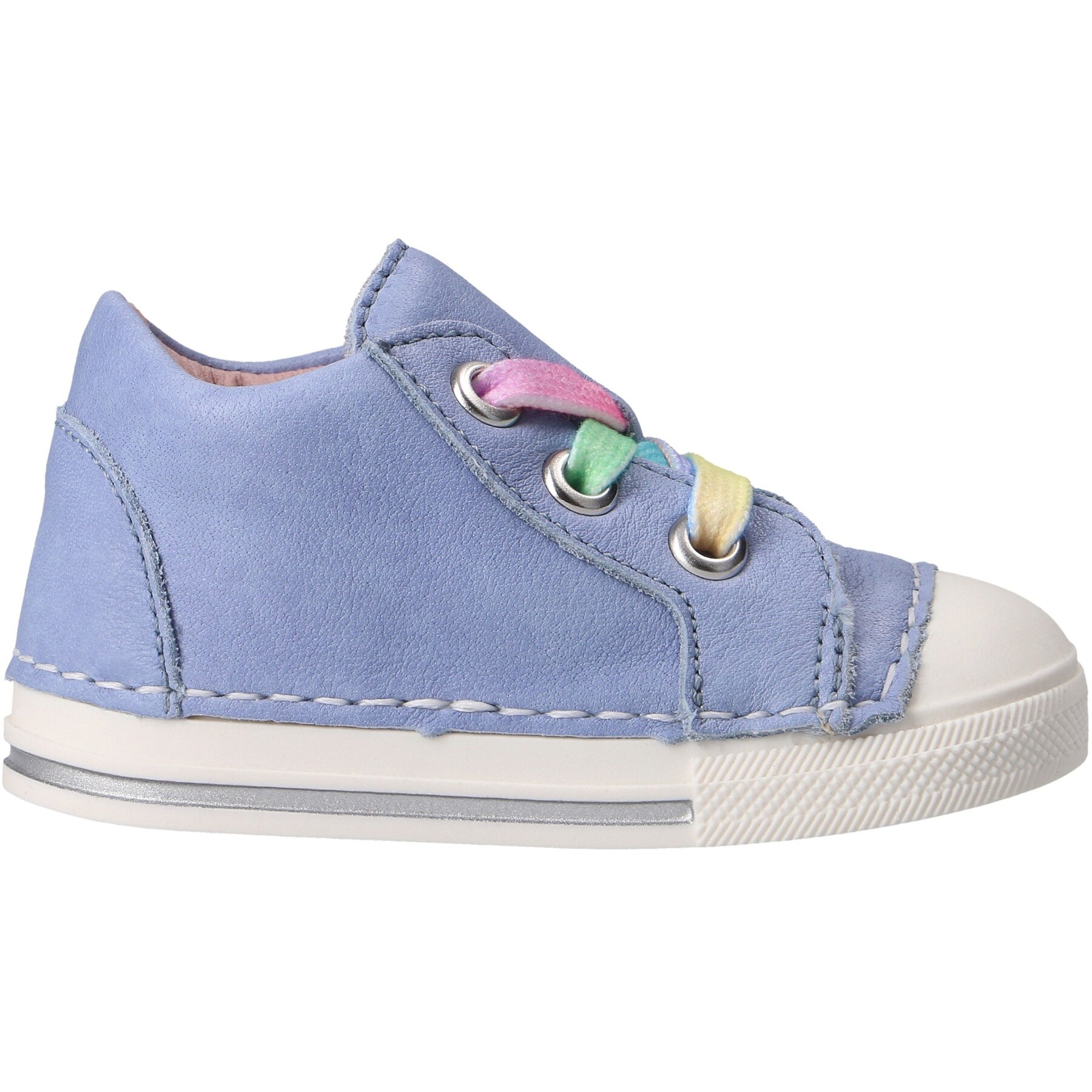 blaue lauflernschuhe seitenansicht rechts