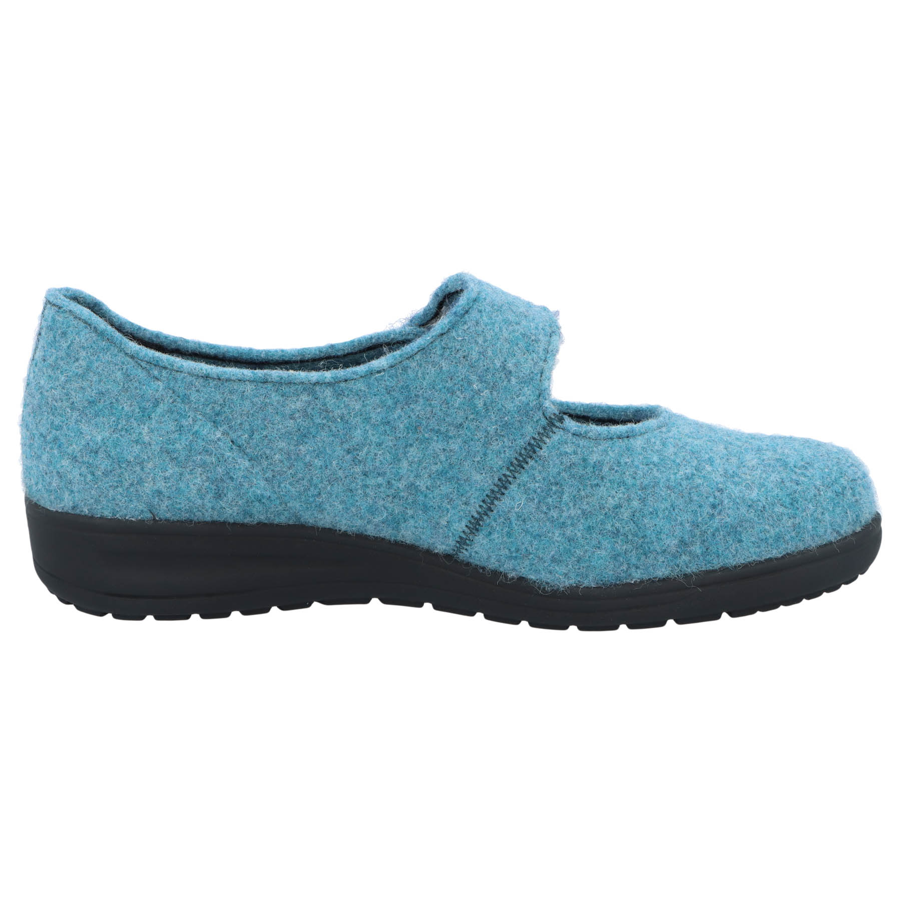 blaue stiefeletten seitenansicht rechts