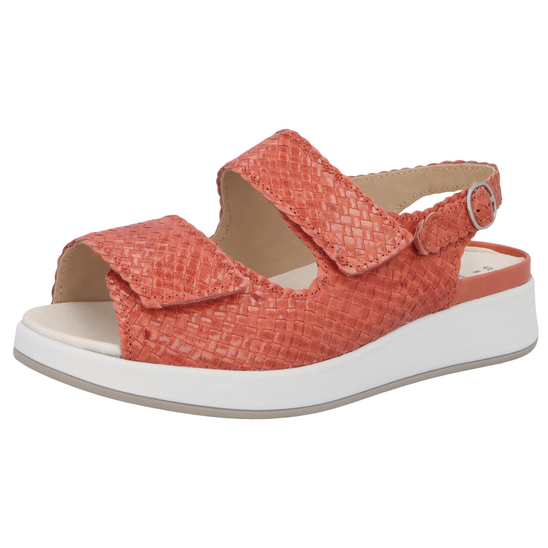 rote sandale 3-4 ansicht