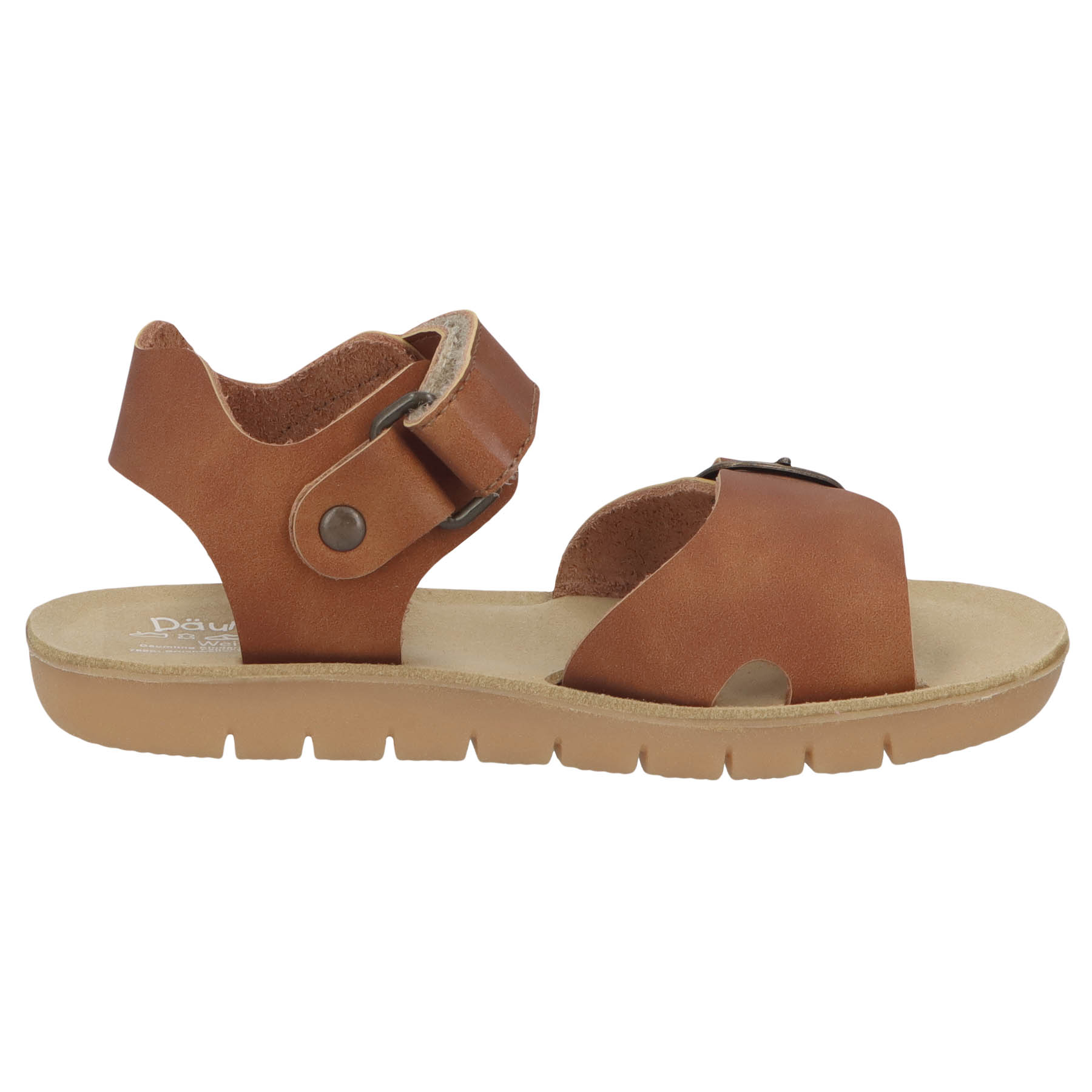 braune sandale seitenansicht rechts