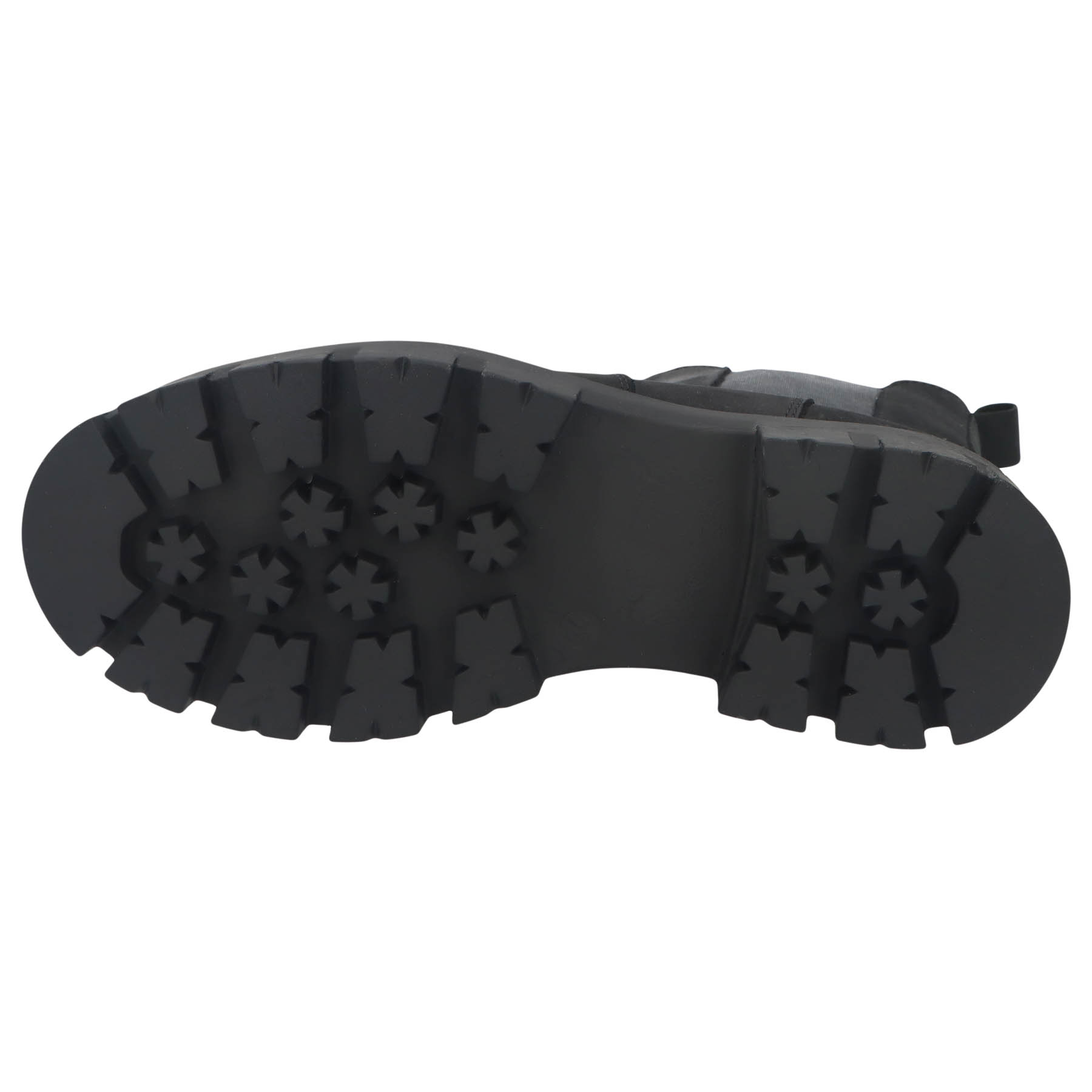 schwarze stiefeletten sohlenansicht