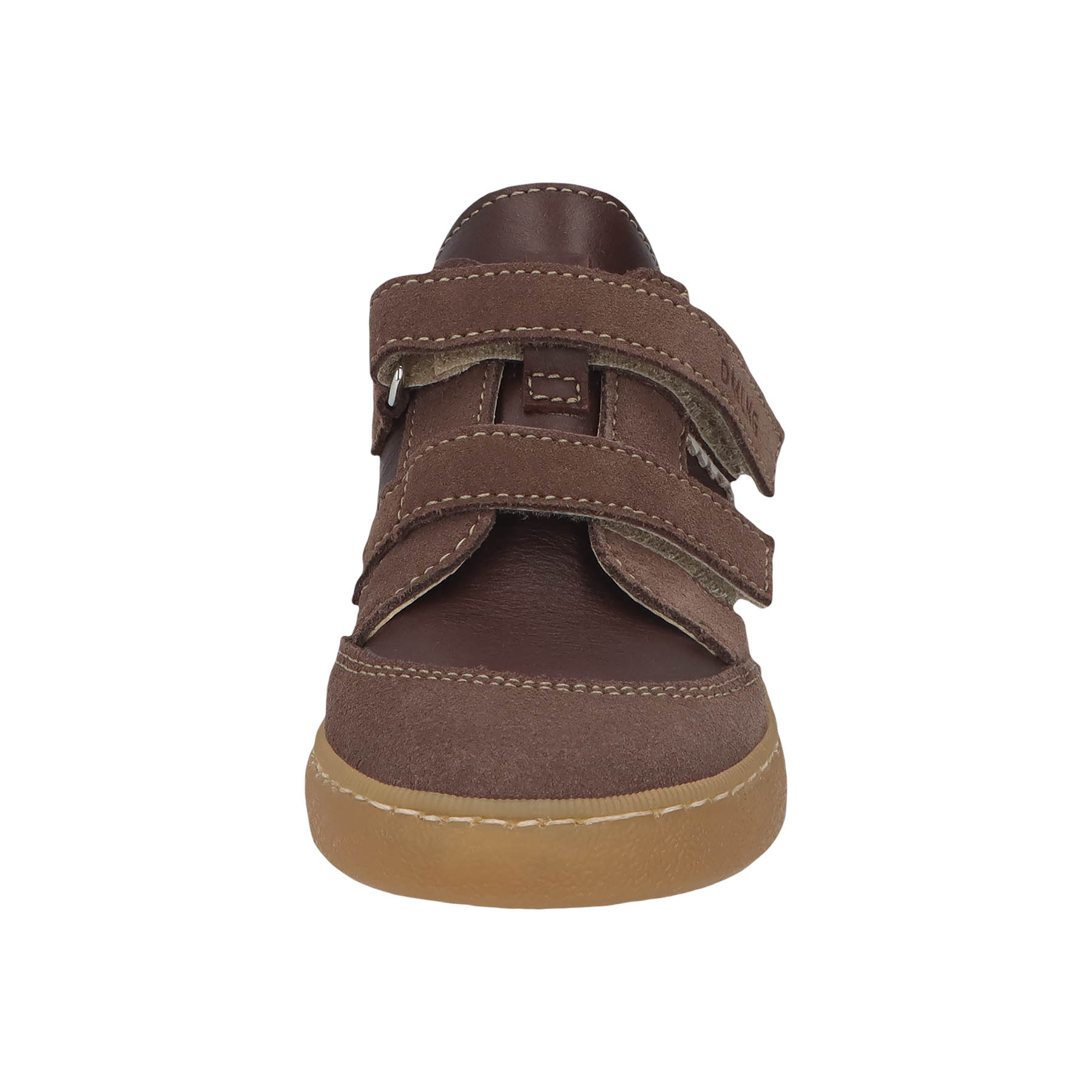 braune lauflernschuhe vorderansicht