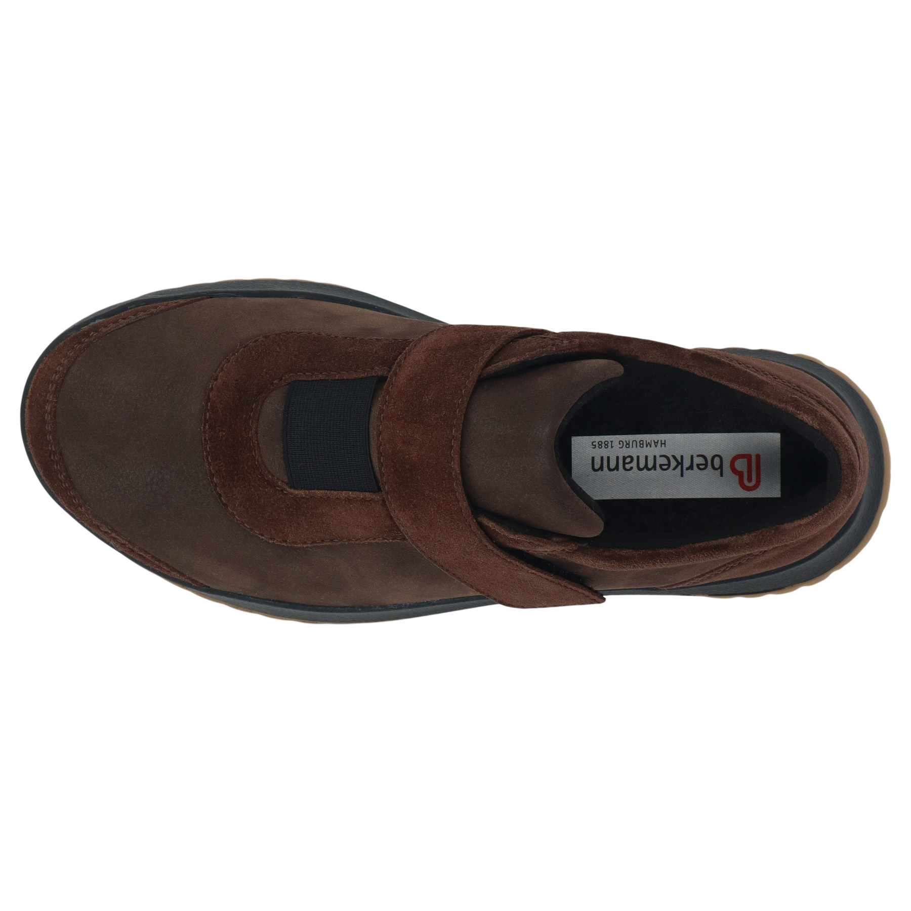 braune halbschuh draufsicht