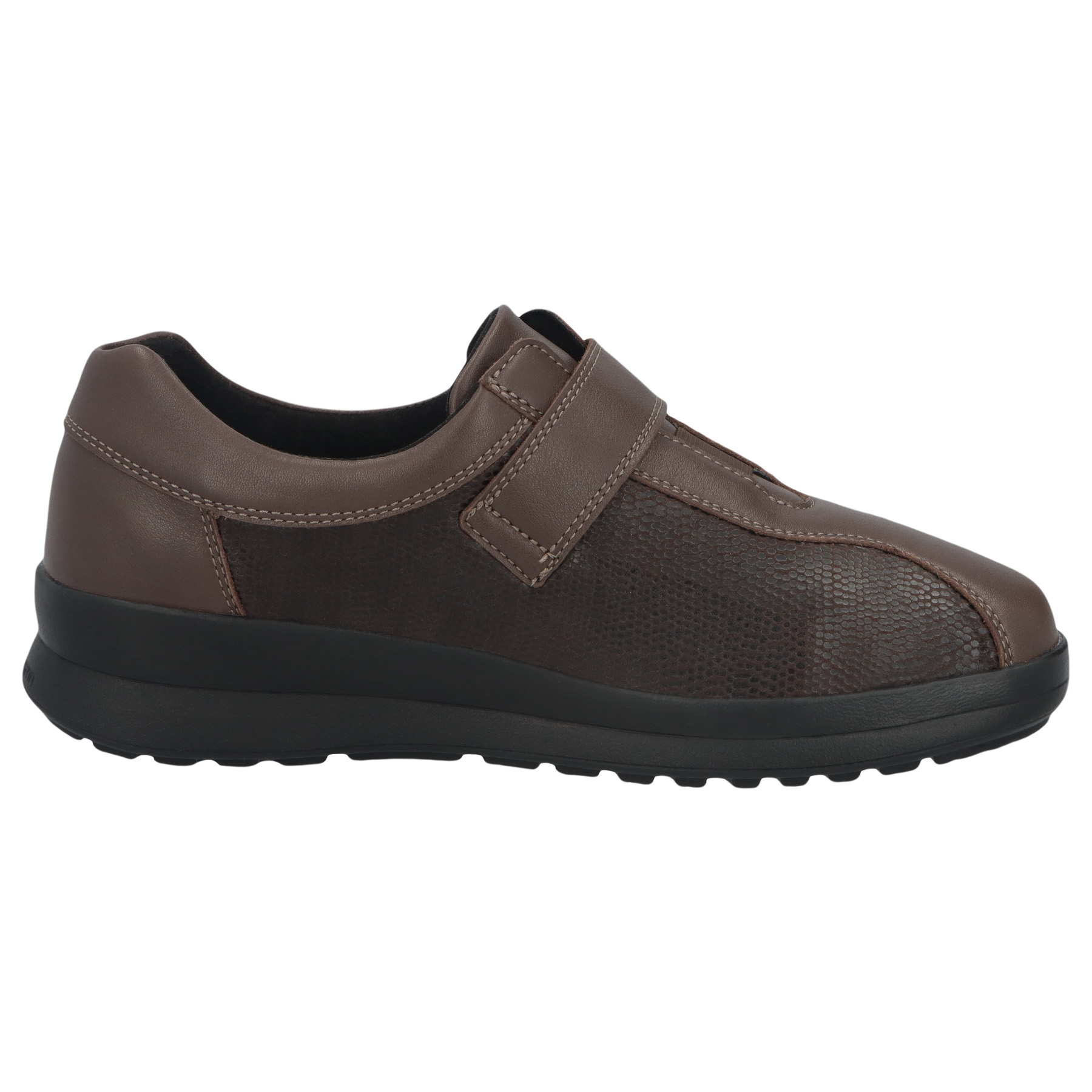 braune halbschuh seitenansicht rechts