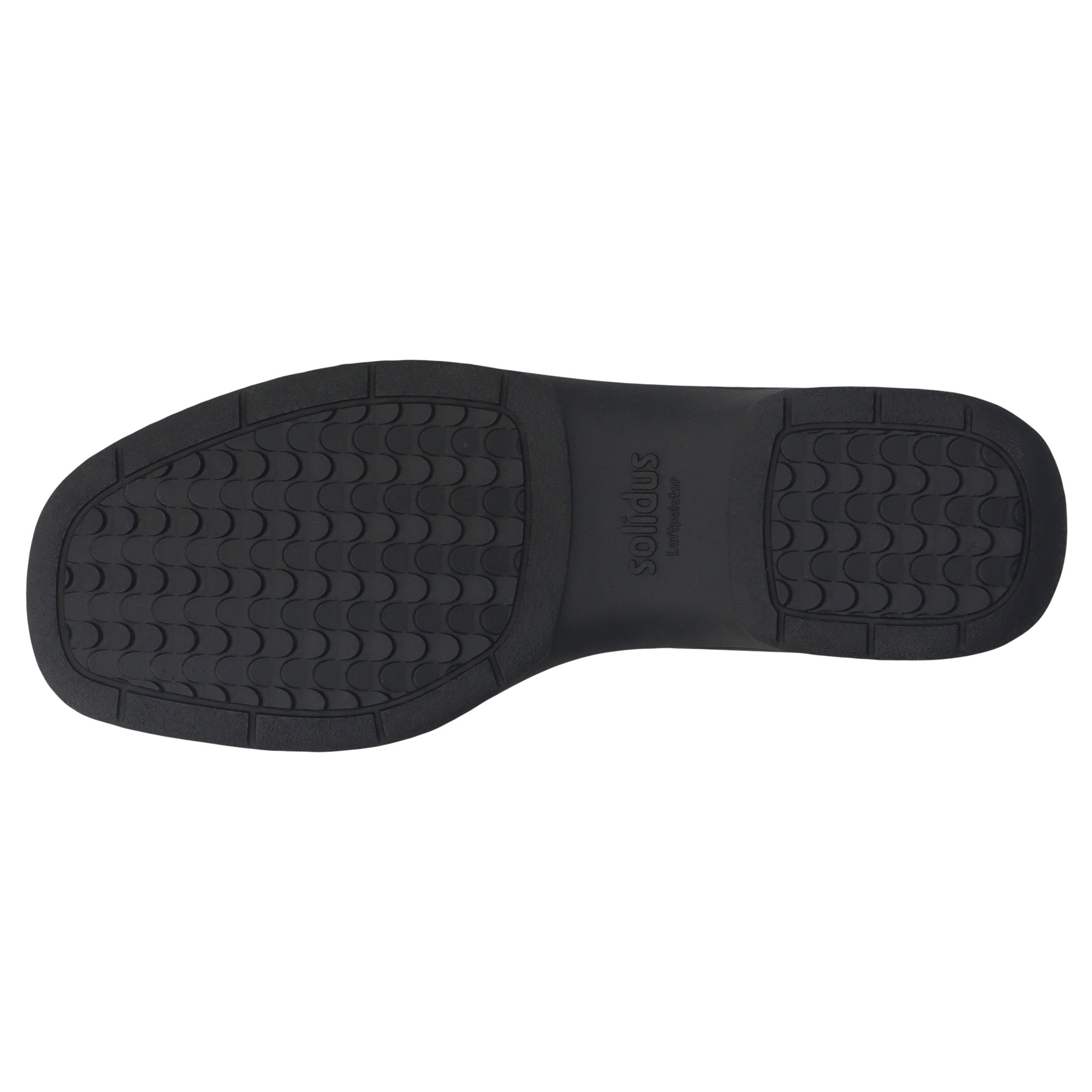 schwarze stiefel sohlenansicht