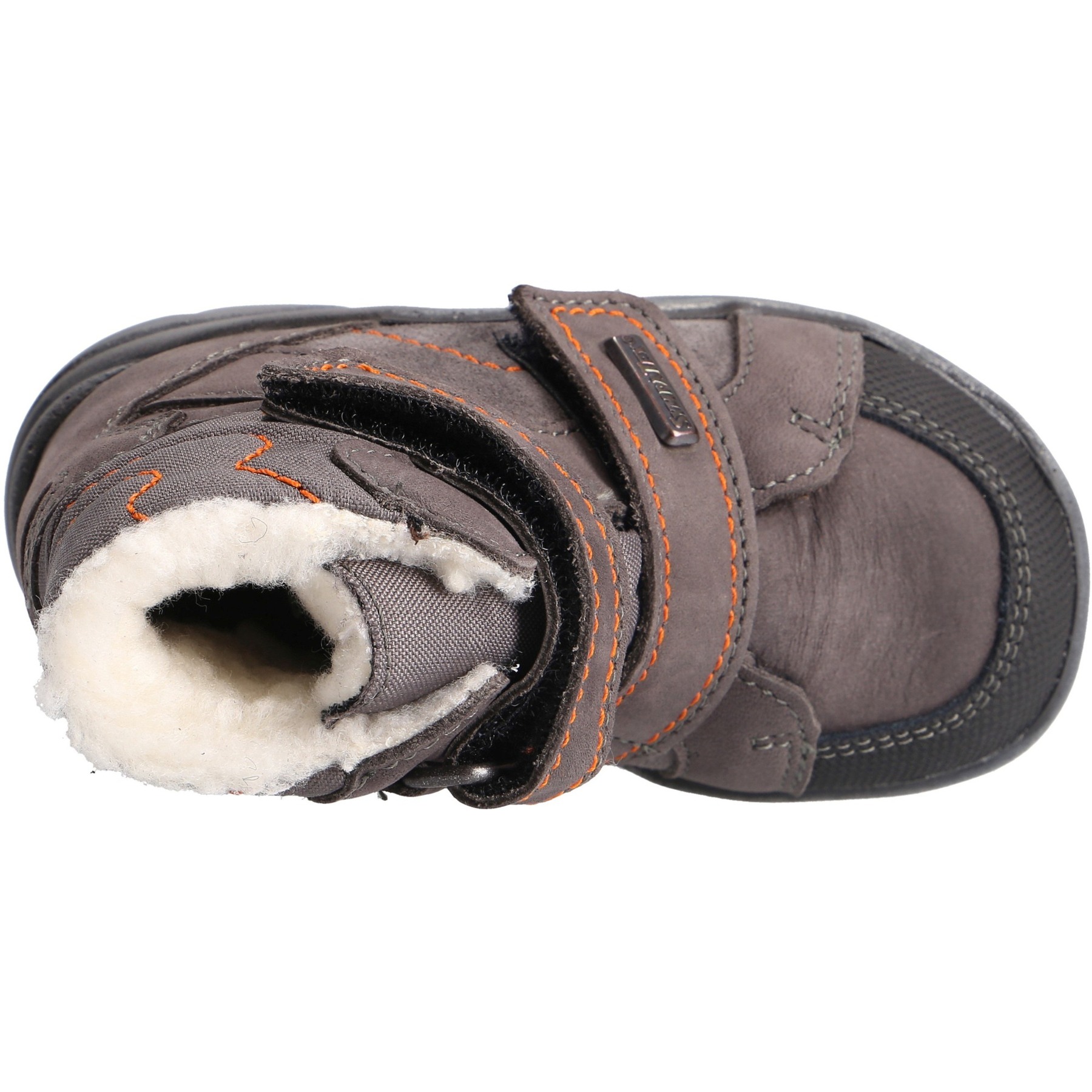 mehrfarbige stiefeletten draufsicht