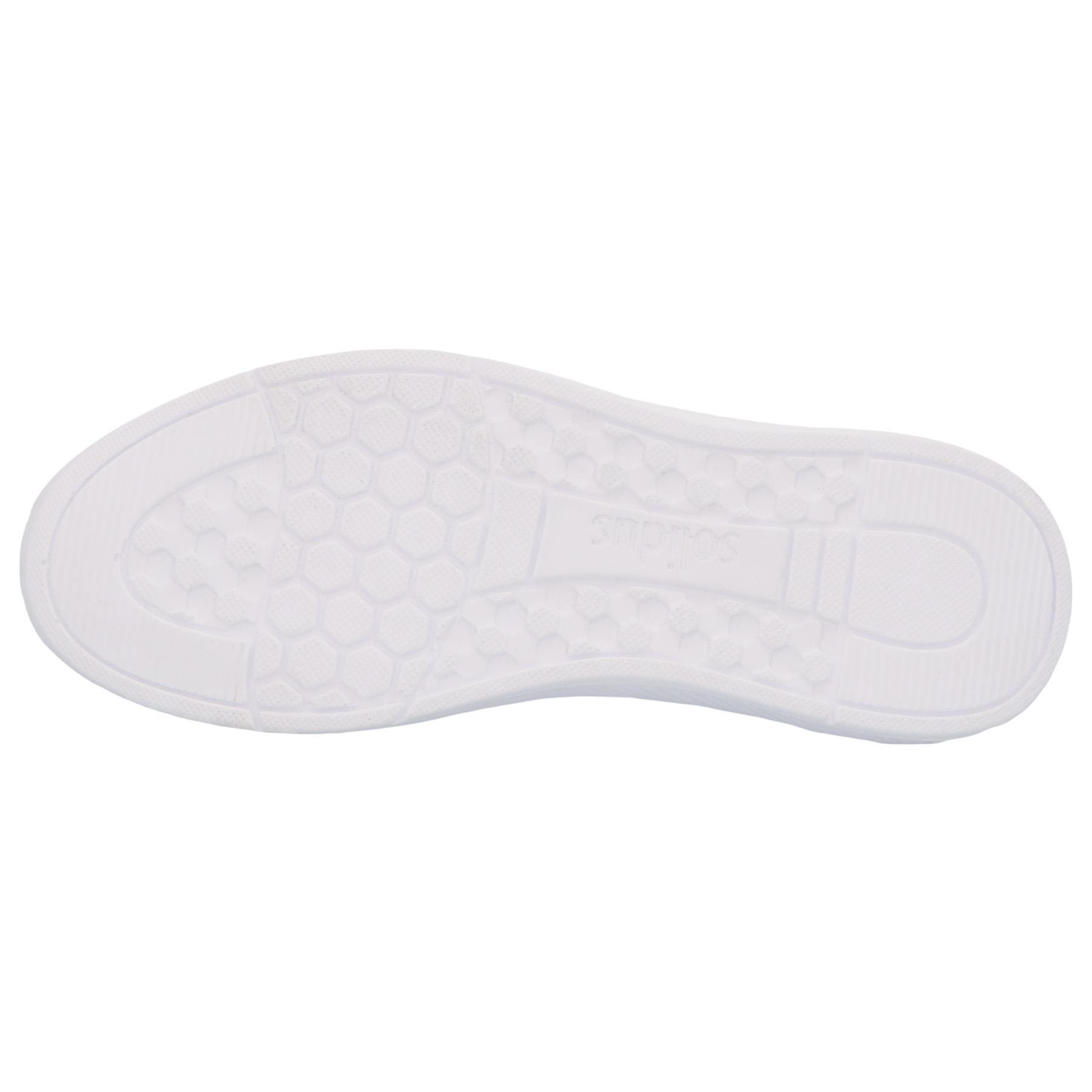 graue slipper sohlenansicht