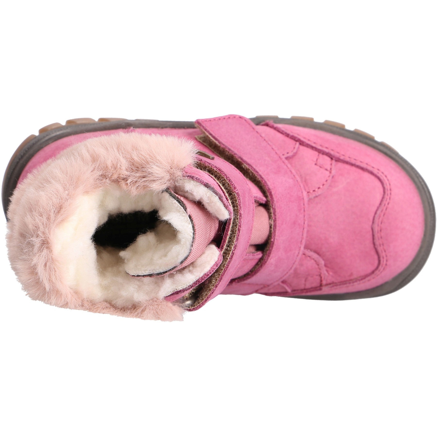 rote stiefeletten draufsicht