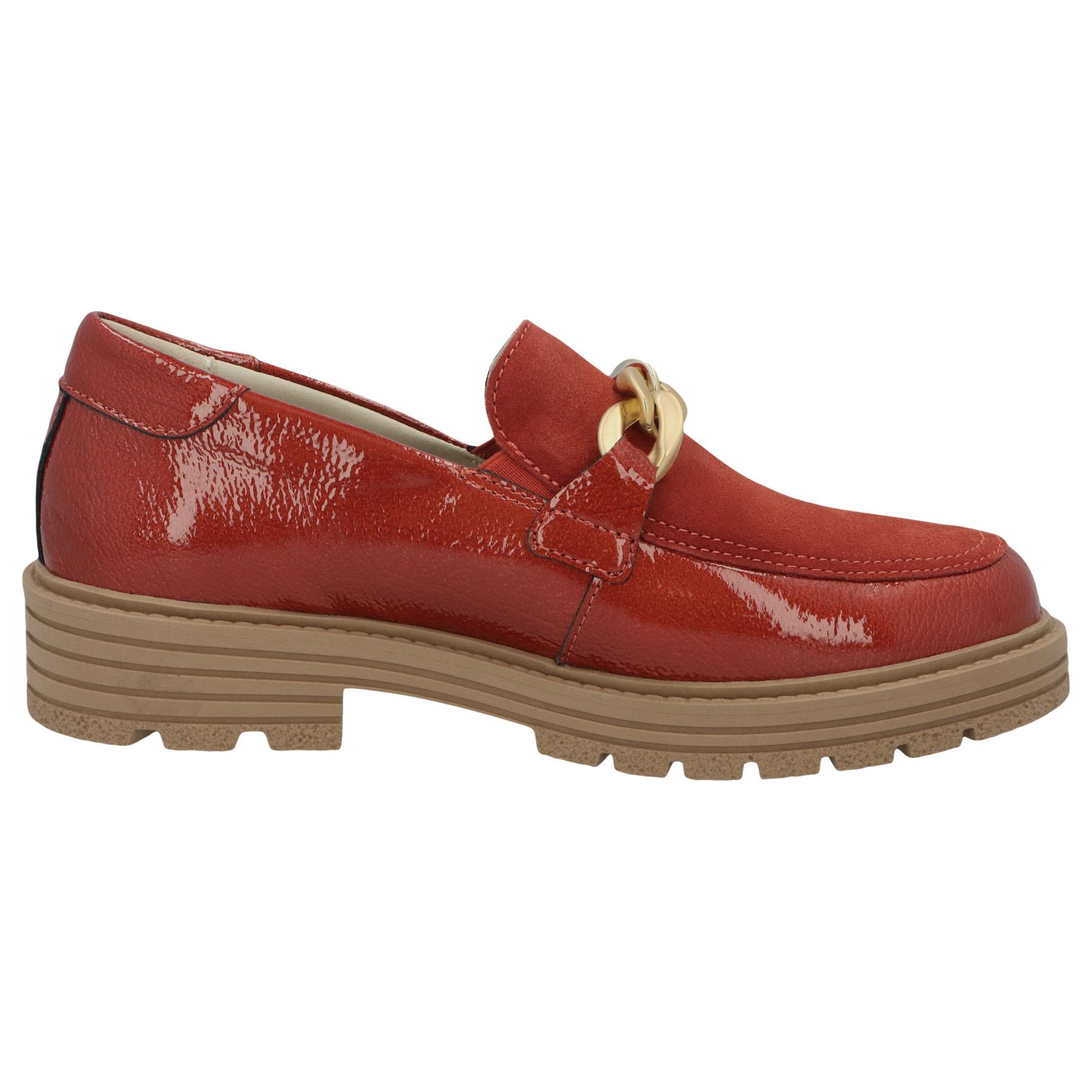 braune slipper seitenansicht rechts