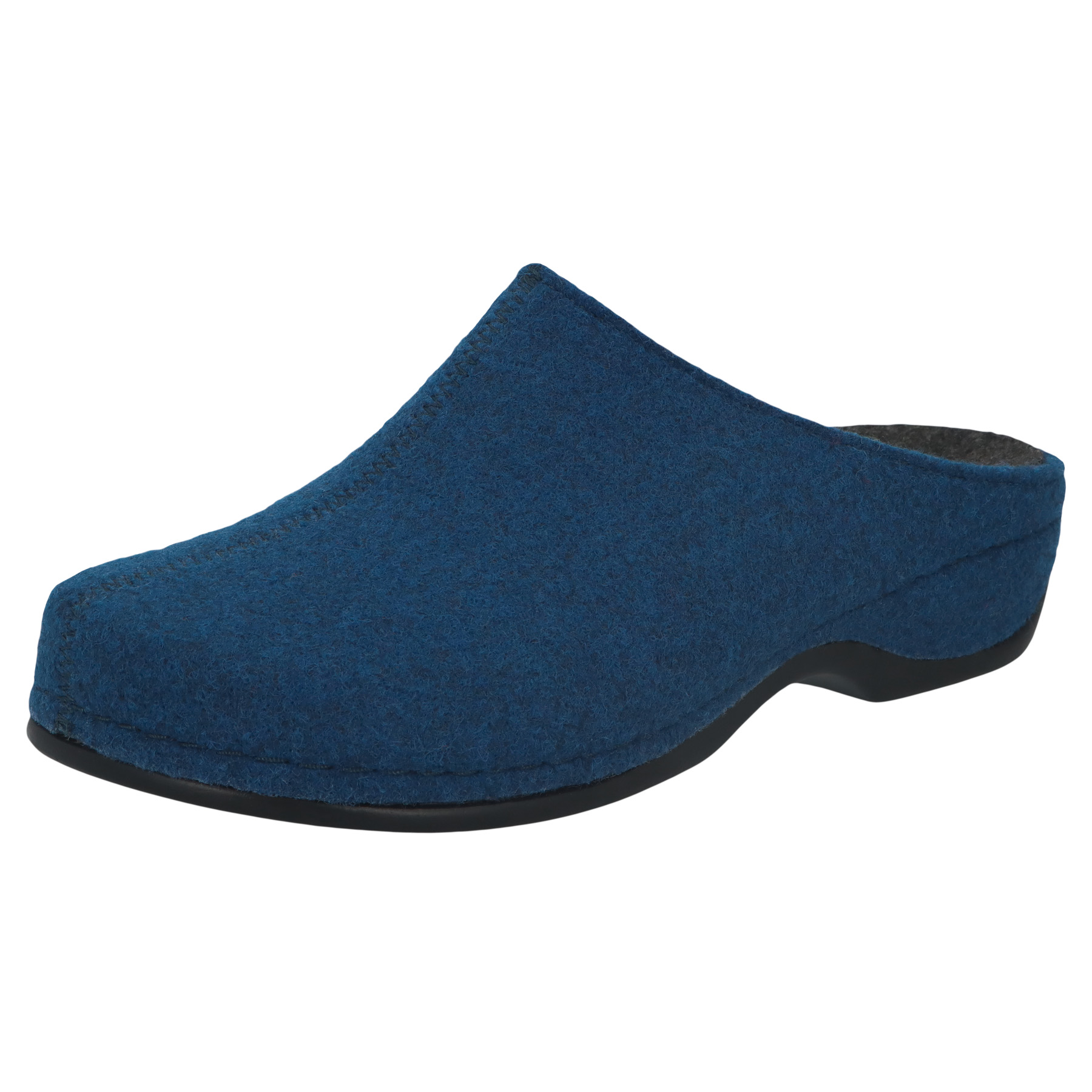 blaue hausschuhe 3-4 ansicht