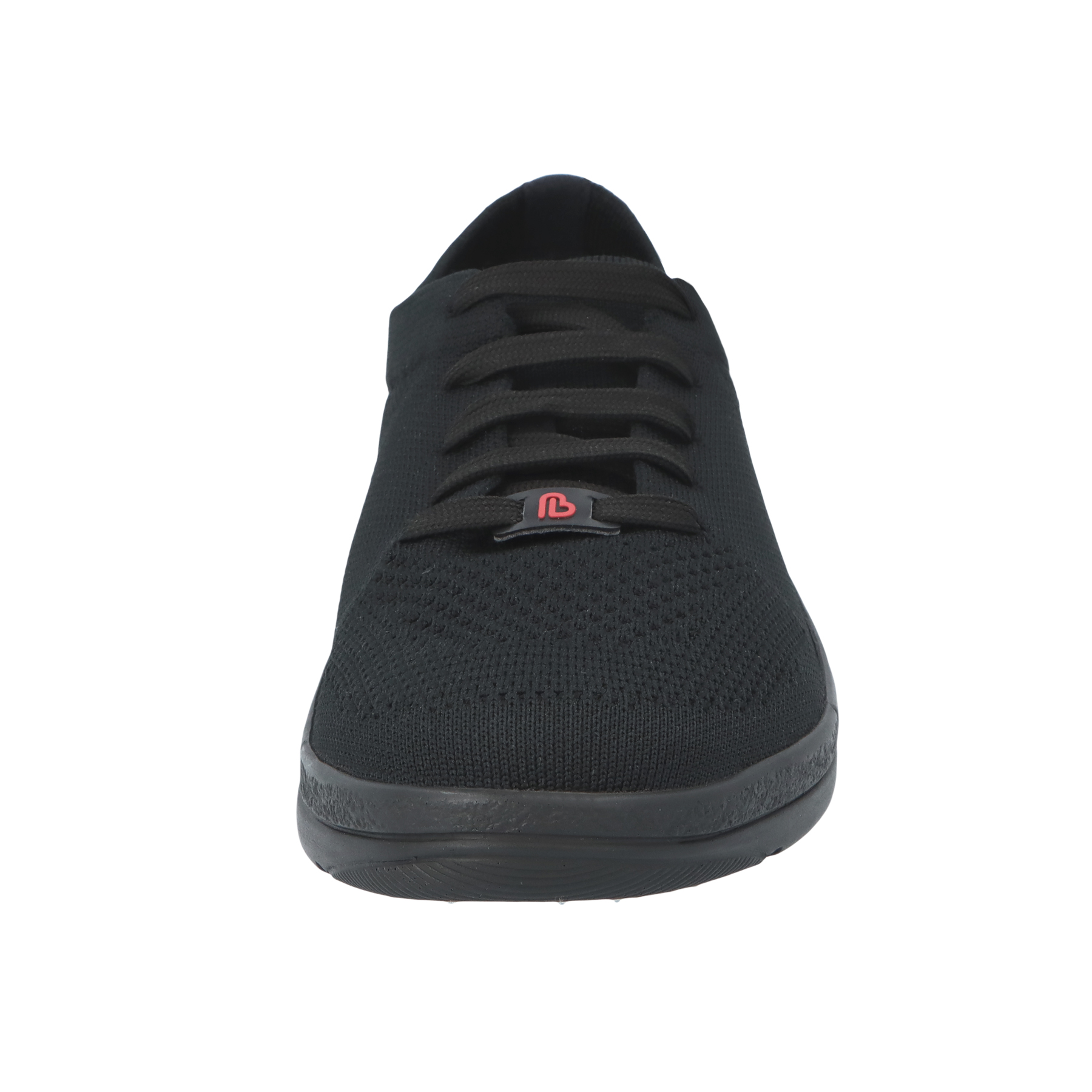 schwarze sneaker vorderansicht