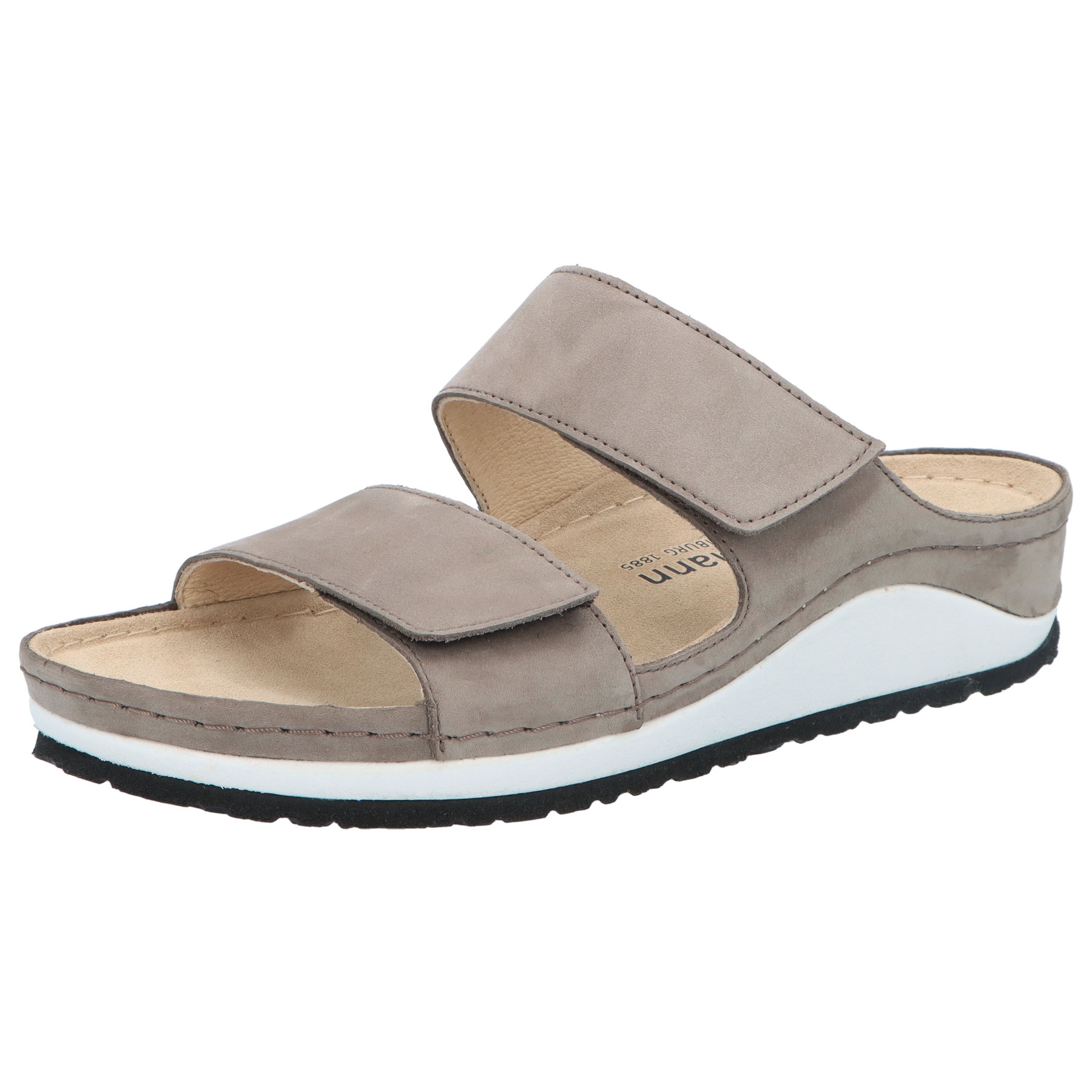 schlammgrau Softnubuk