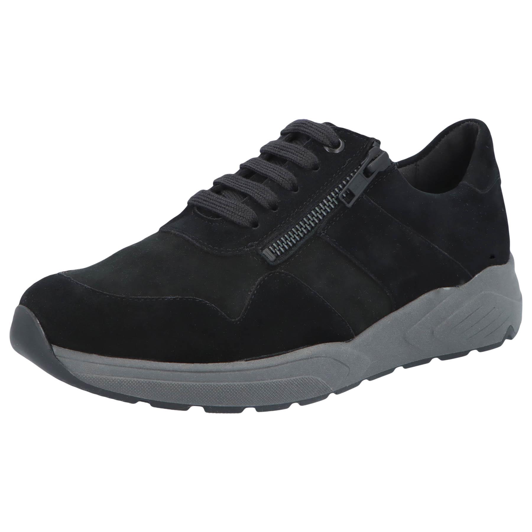 schwarze halbschuh 3-4 ansicht