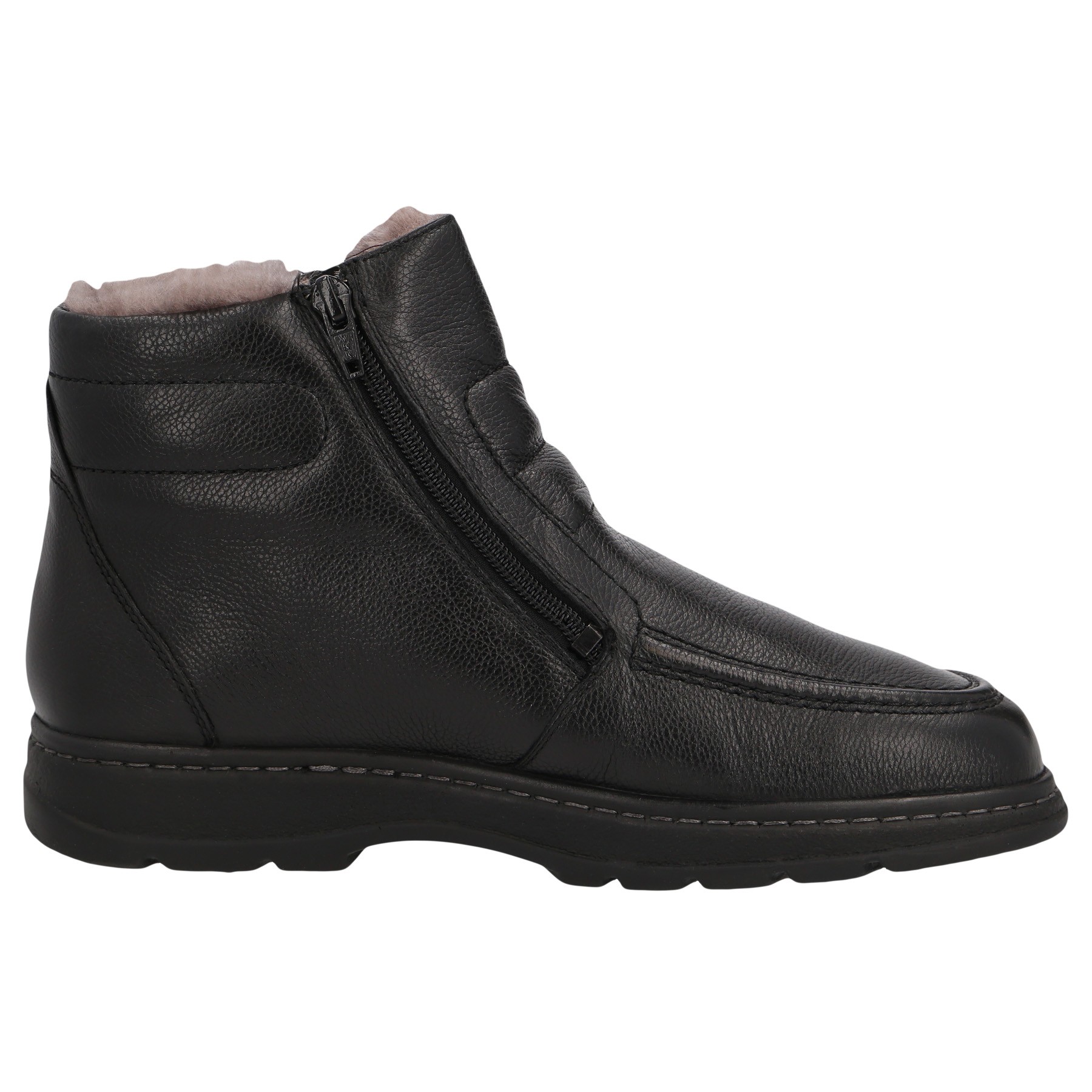 schwarze stiefel seitenansicht rechts