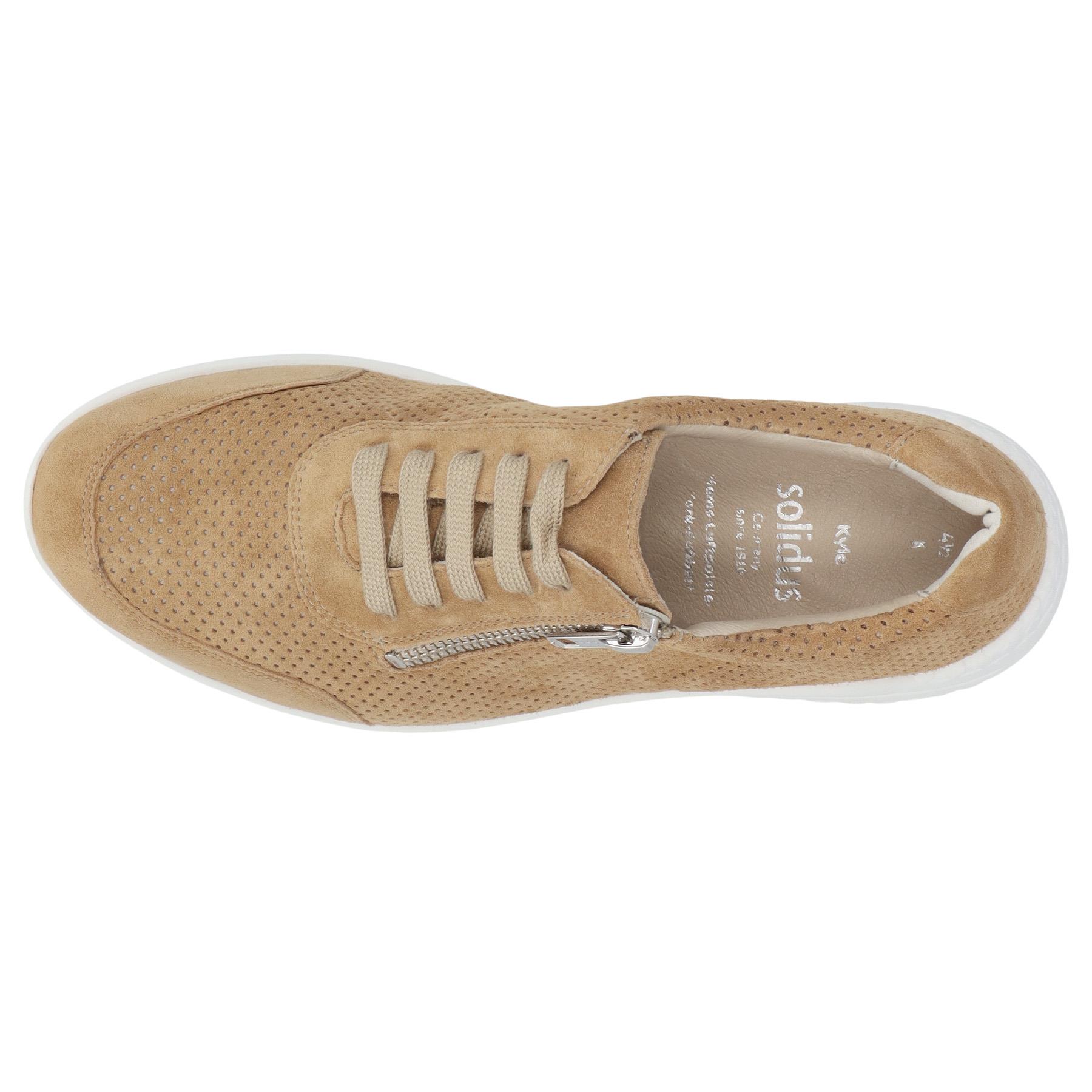 braune halbschuh draufsicht