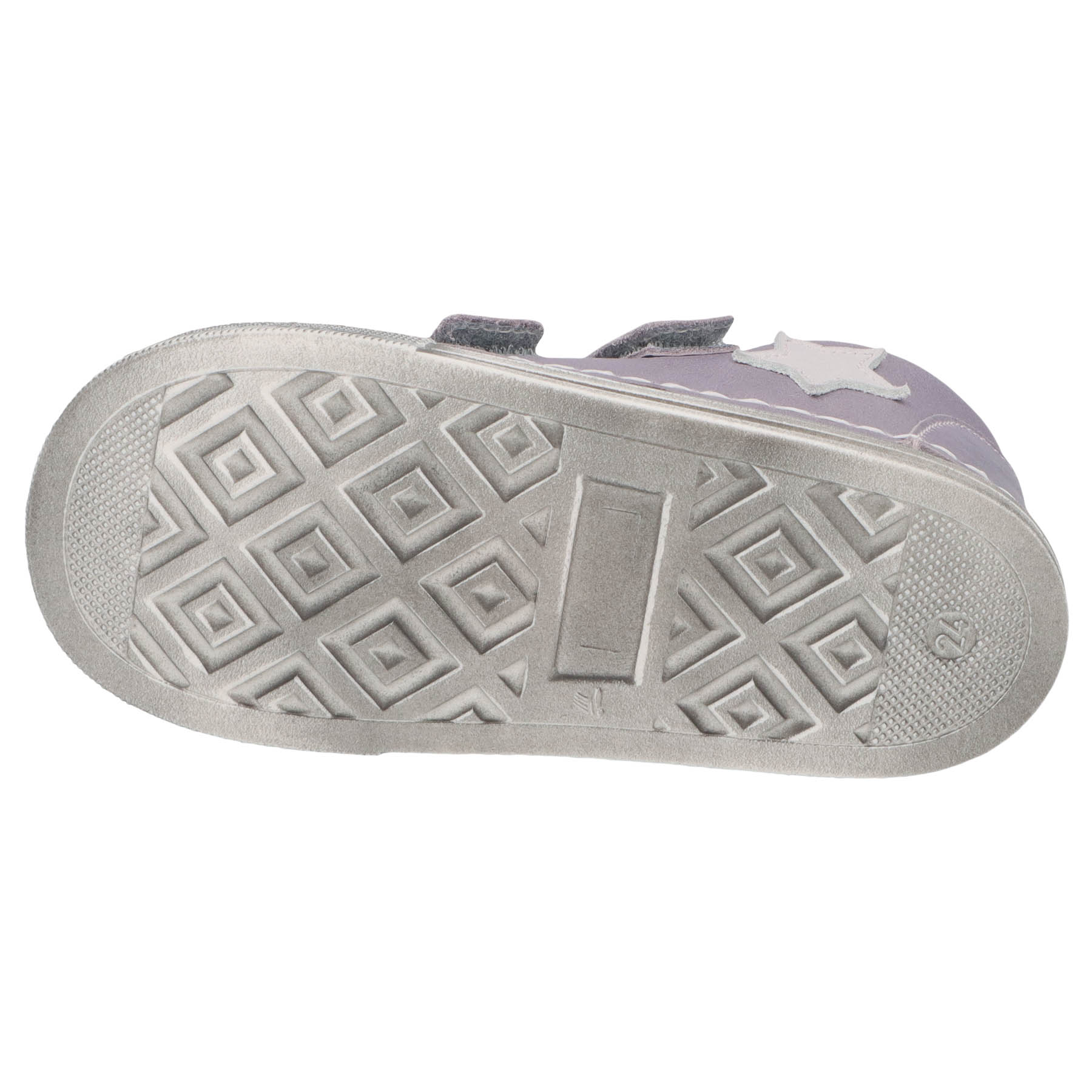 rote lauflernschuhe sohlenansicht