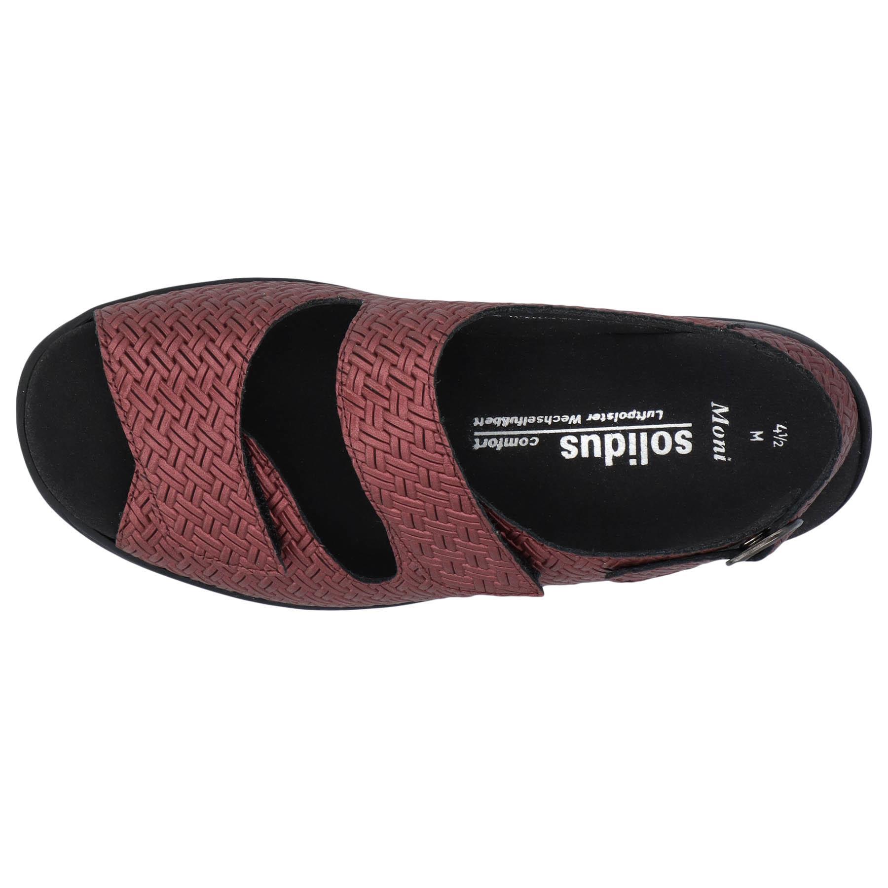 rote sandale seitenansicht rechts