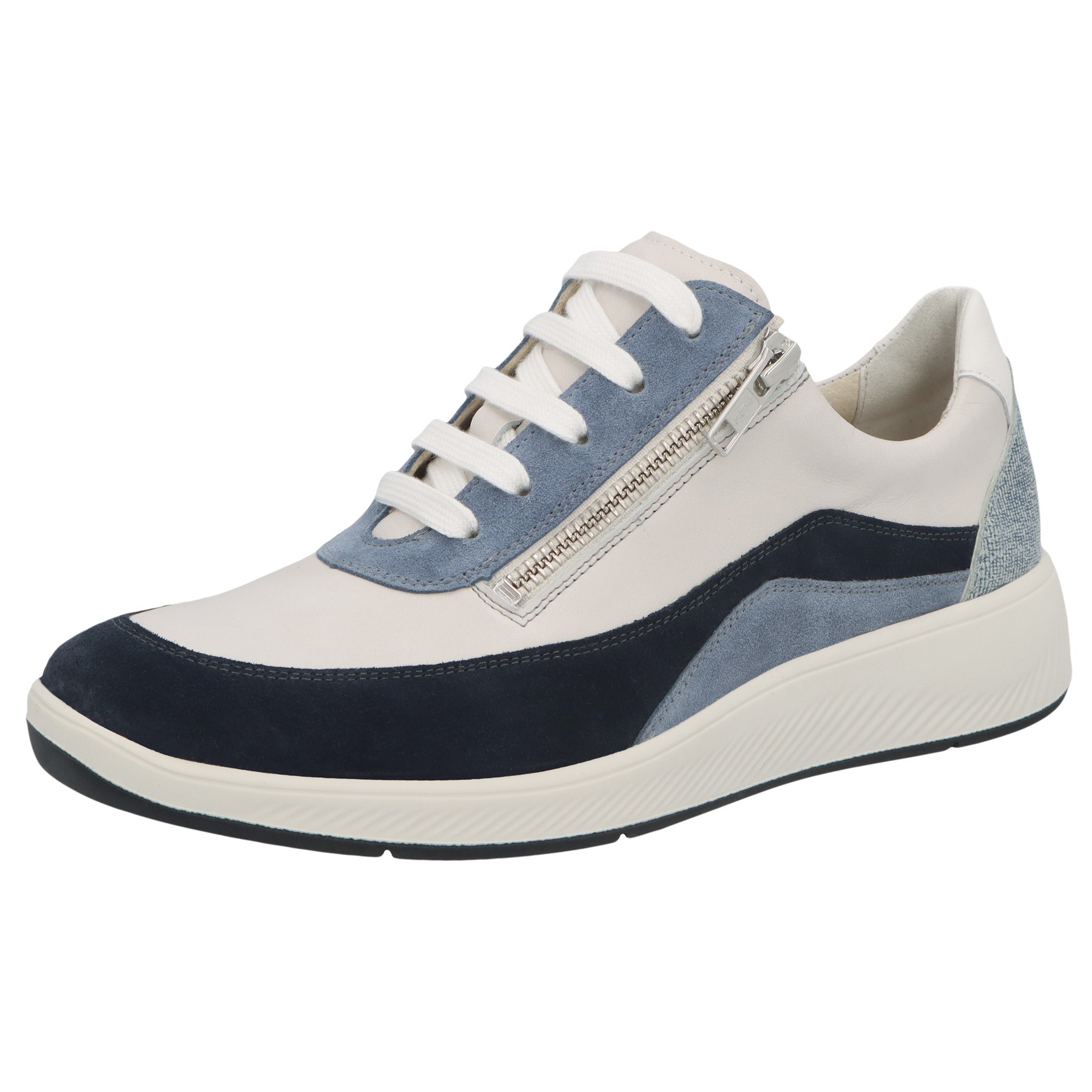 VELOUR/FOULARD/VELOUR/JEANS/VITELLO ocean/lino/jeans/bianco/weiss