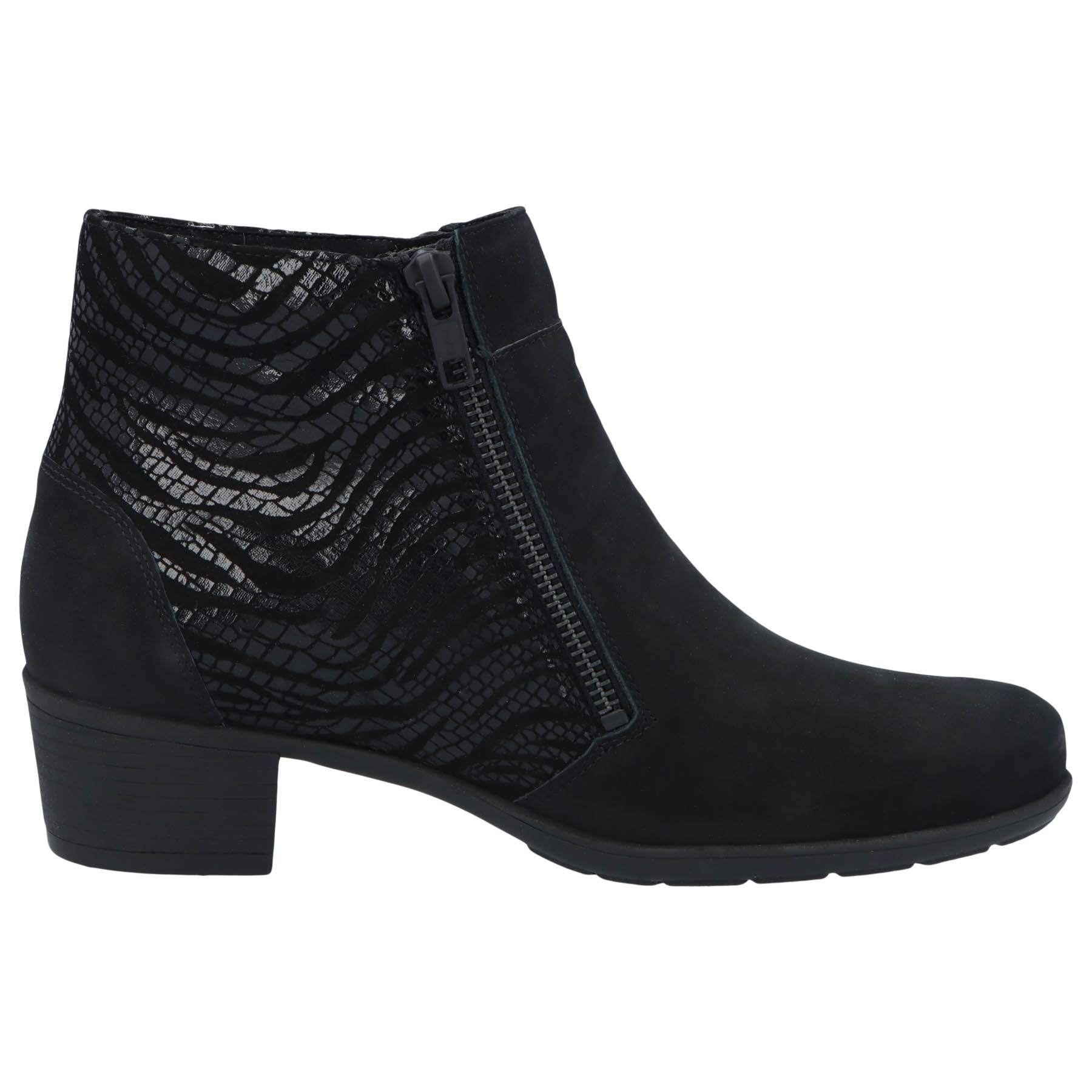 schwarze stiefel seitenansicht rechts