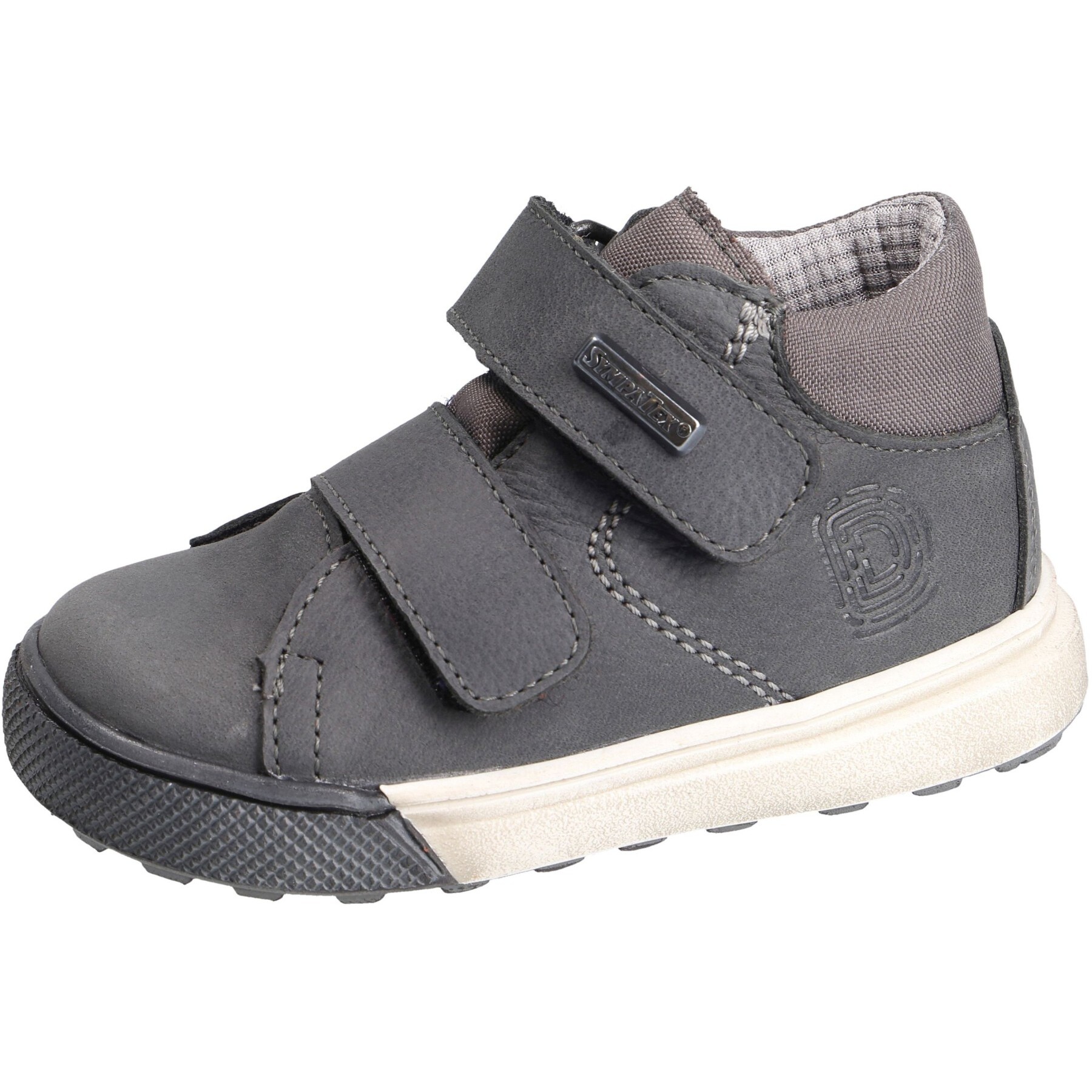 graue lauflernschuhe 3-4 ansicht