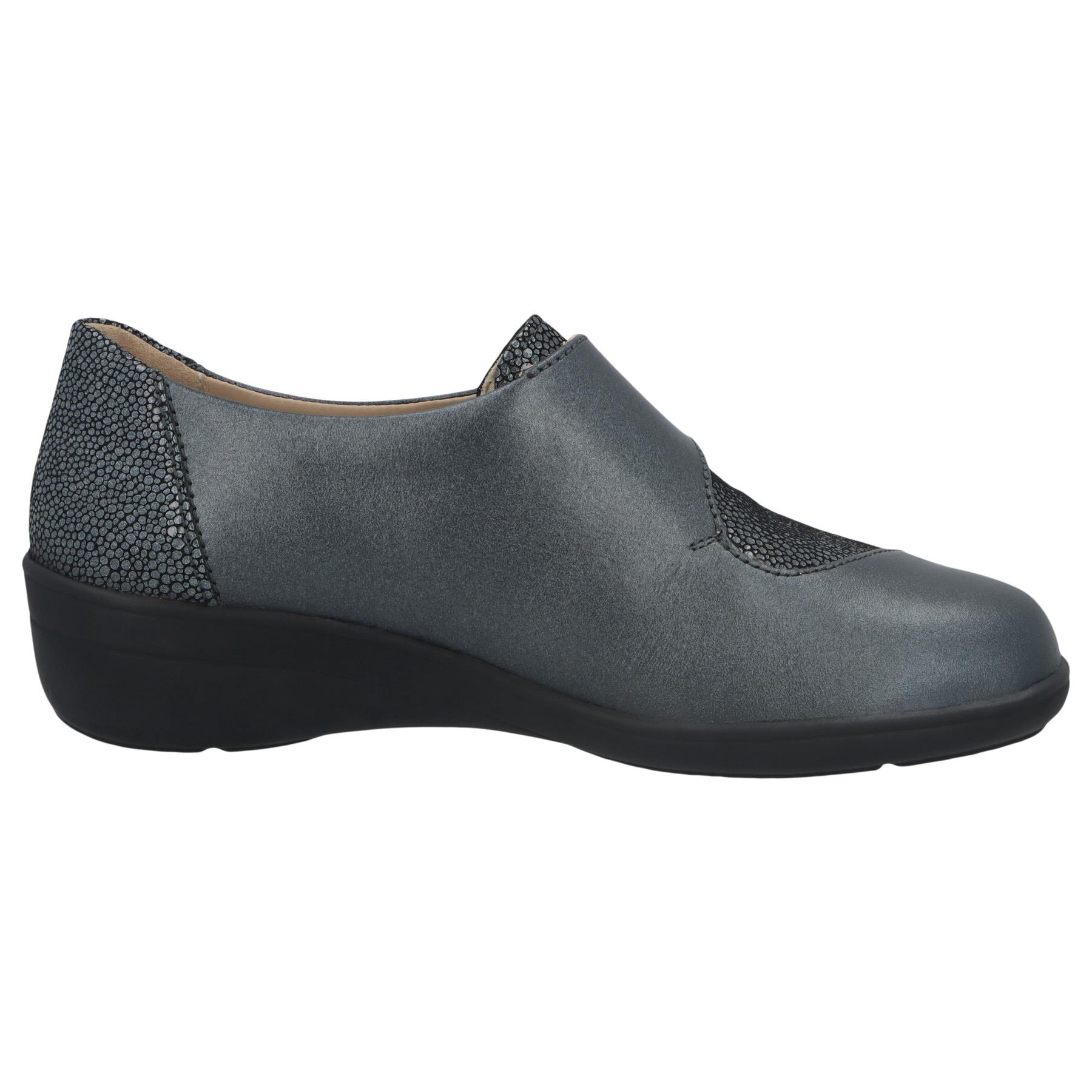 graue slipper seitenansicht rechts