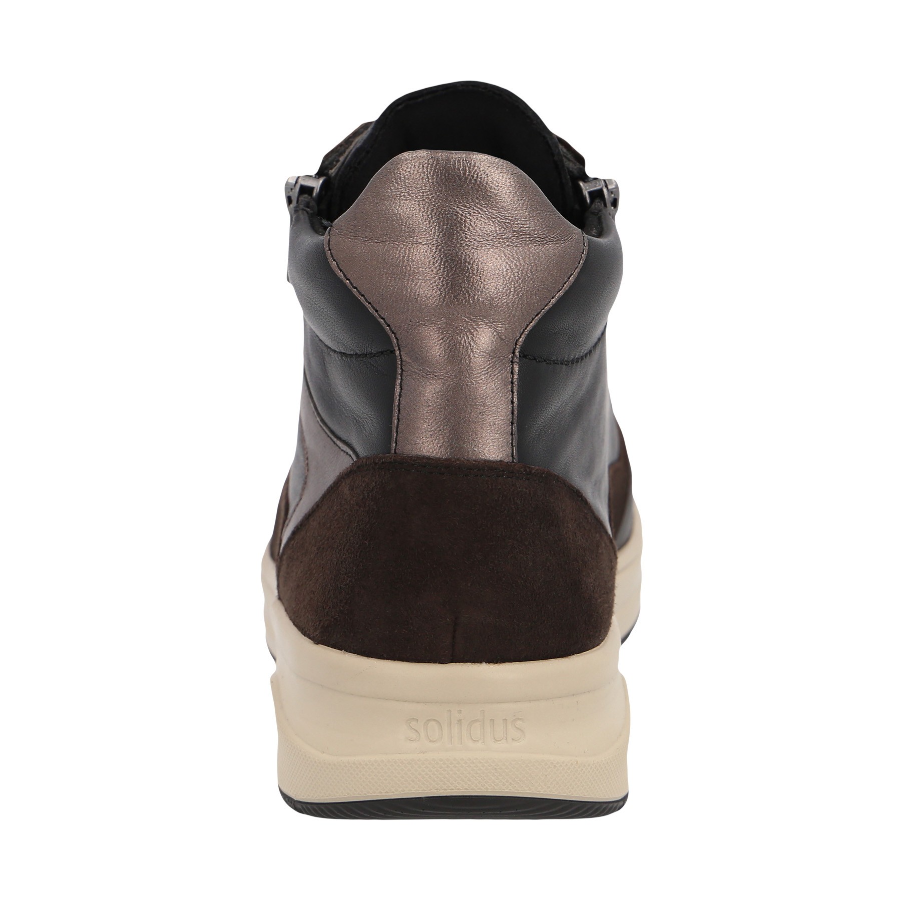 braune stiefel hinteransicht