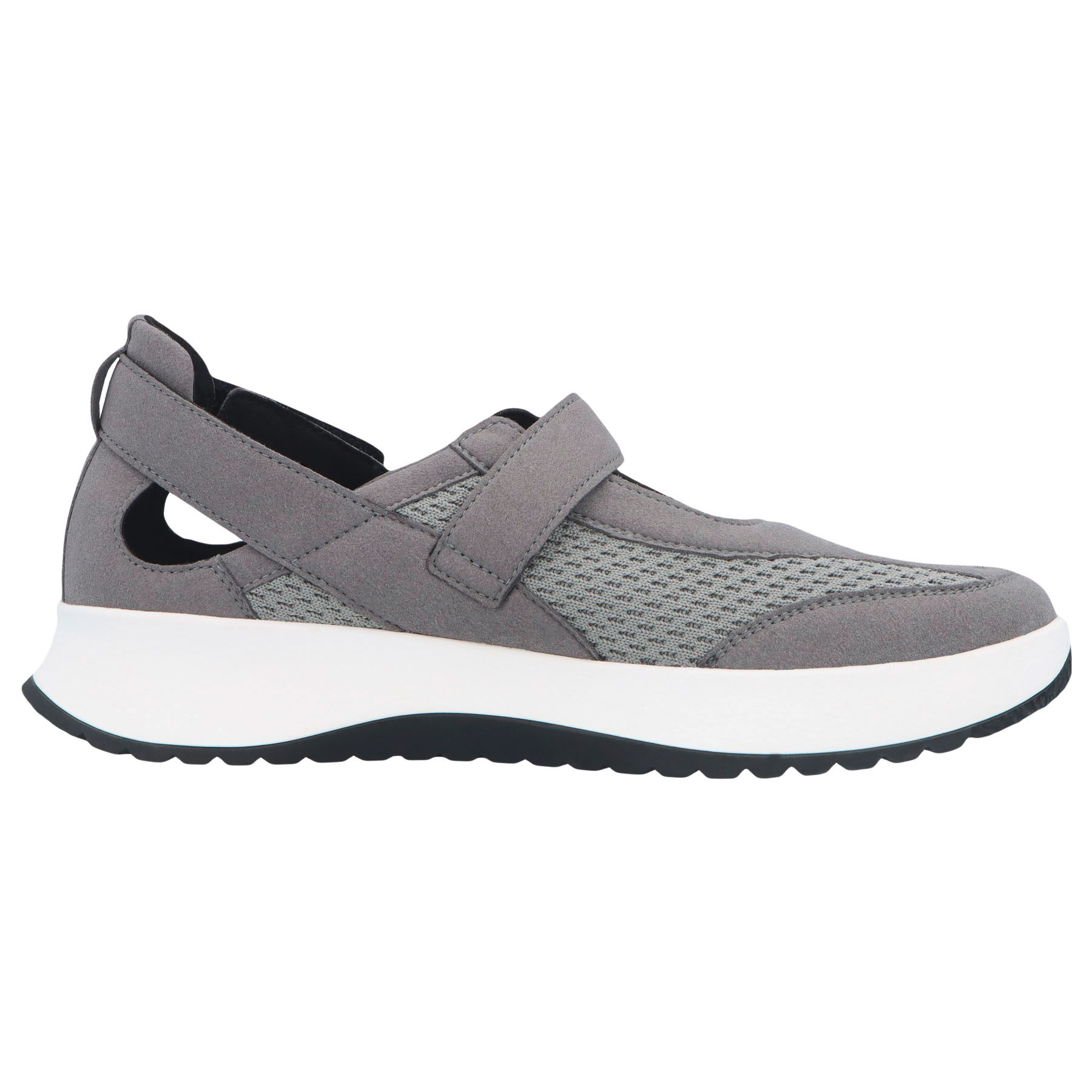 graue sneaker seitenansicht rechts