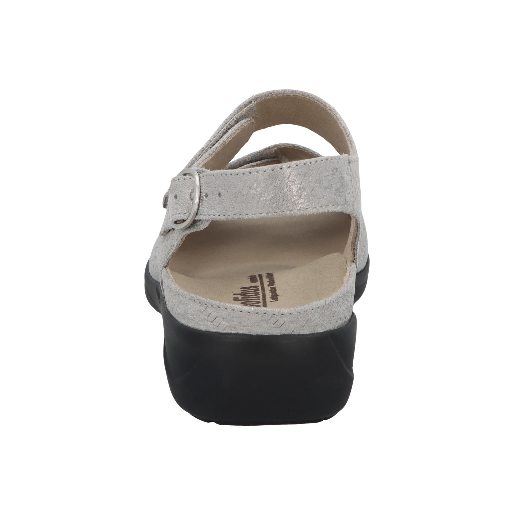 graue sandale hinteransicht