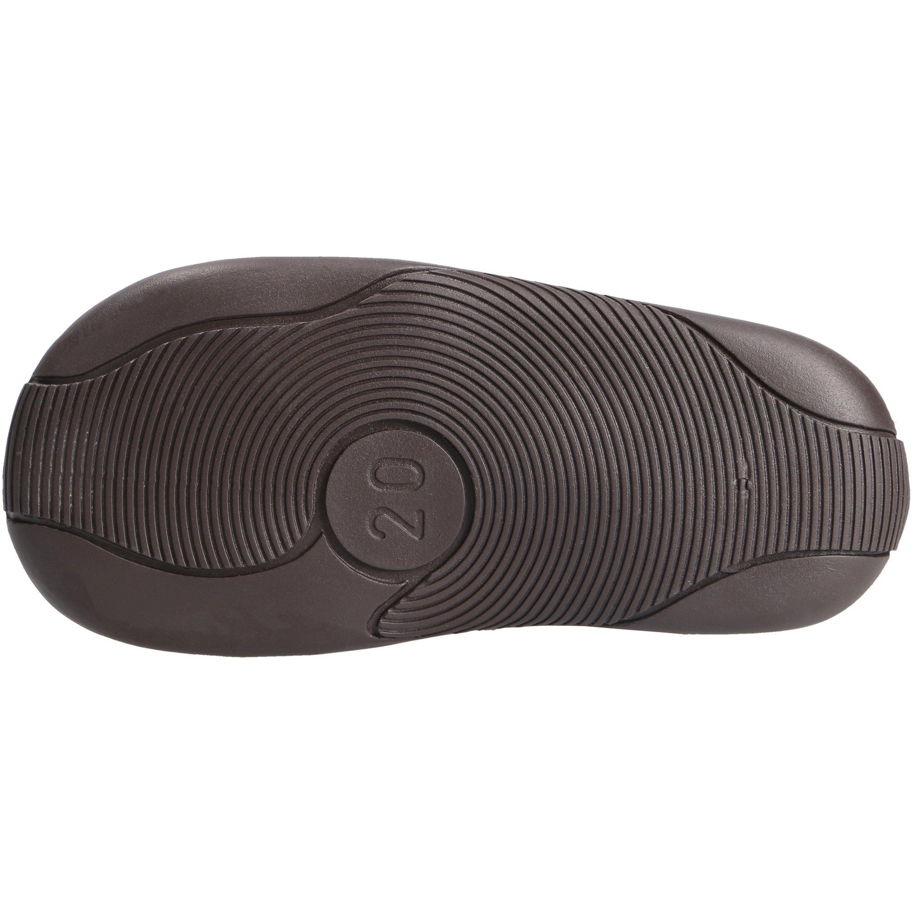 braune lauflernschuhe sohlenansicht