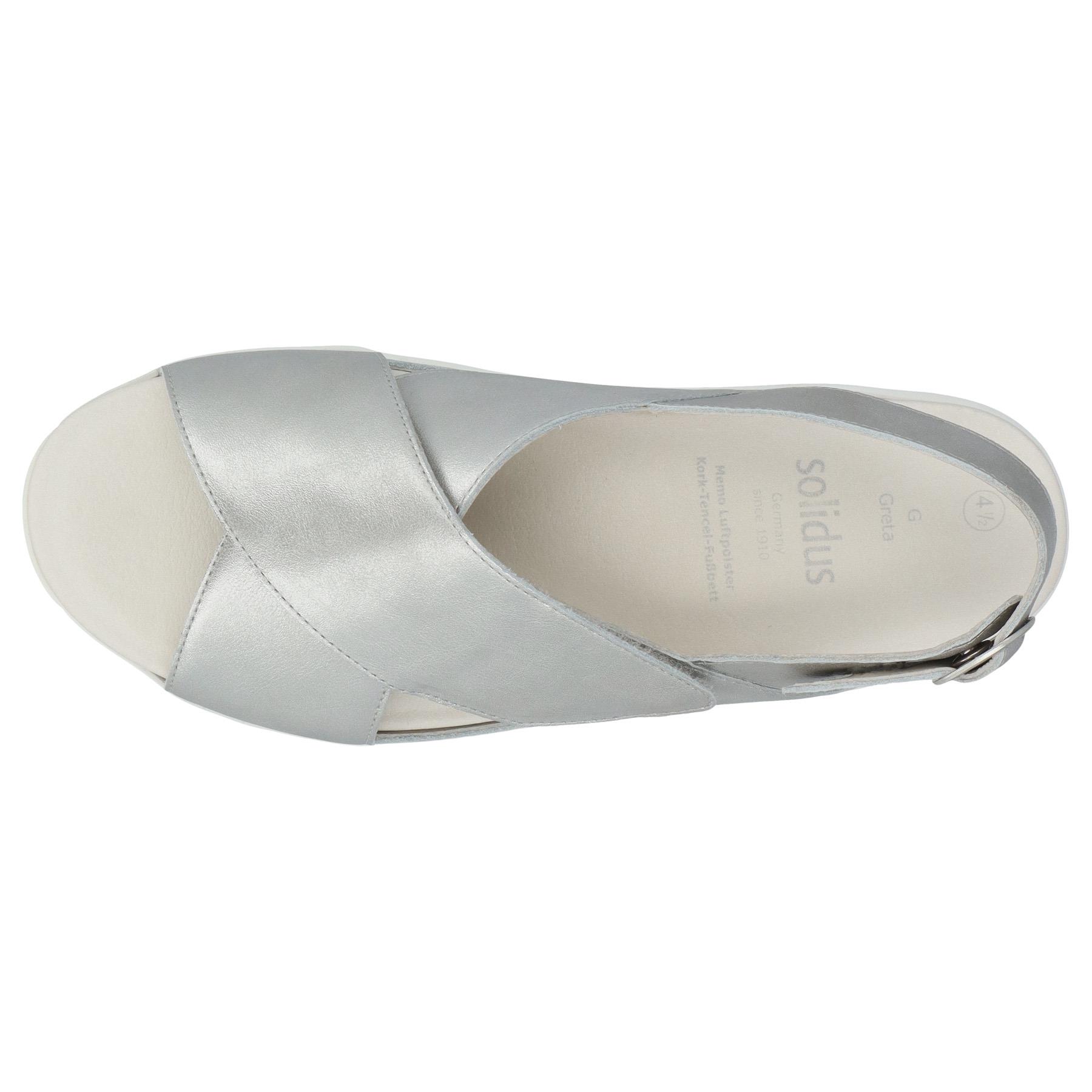 graue sandale draufsicht